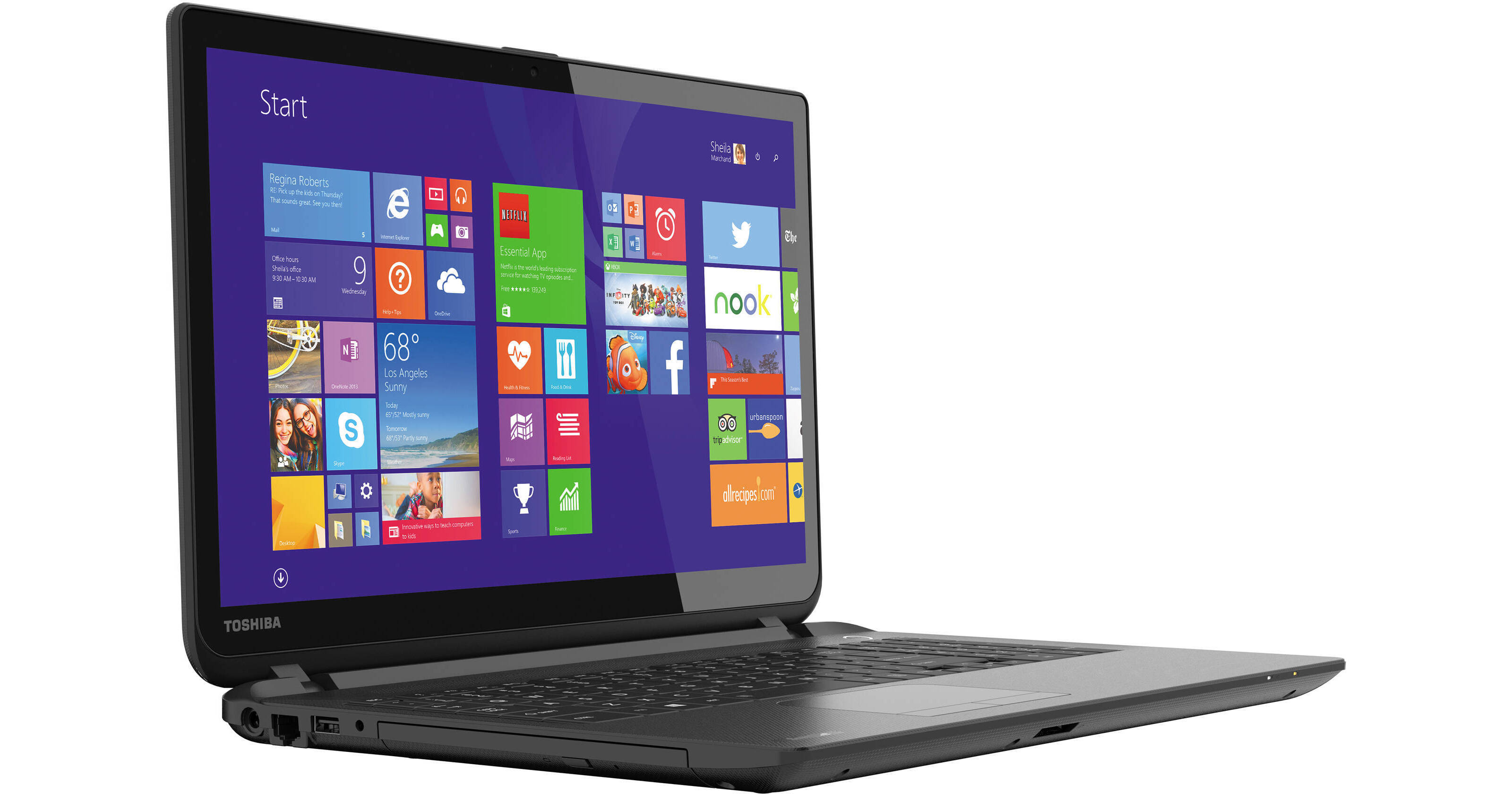 Toshiba Satellite C55T-B5140 15.6