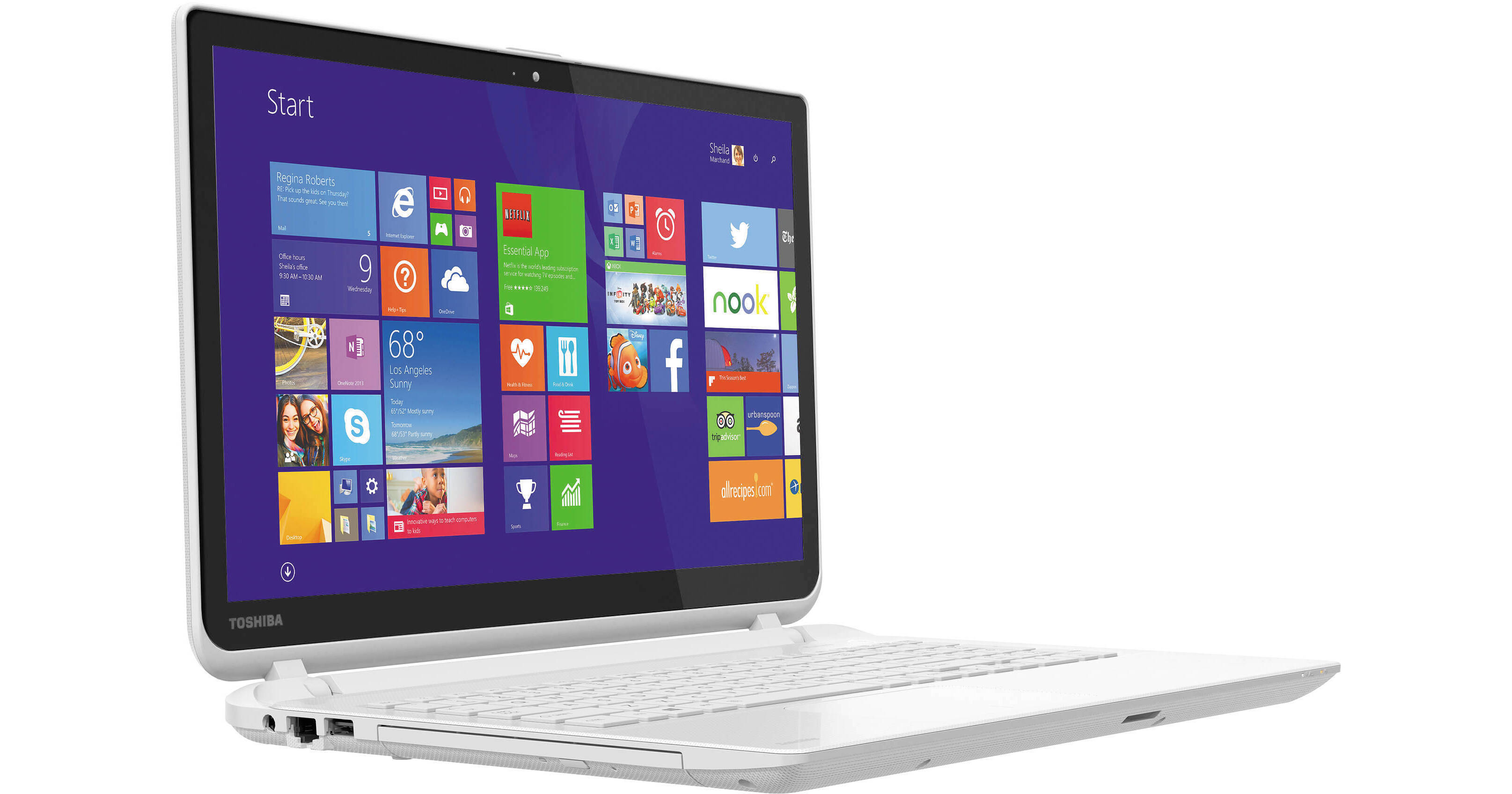 Toshiba Satellite L55T-B5257W 15.6