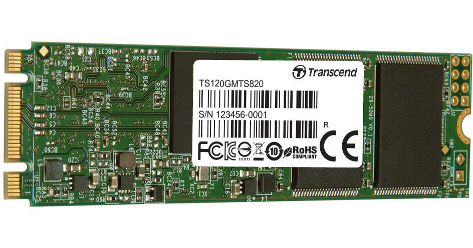 SSD Transcend MTS430S 128GB – M.2 42mm SATA III 6Gb/s Per Notebook E Ultrabook