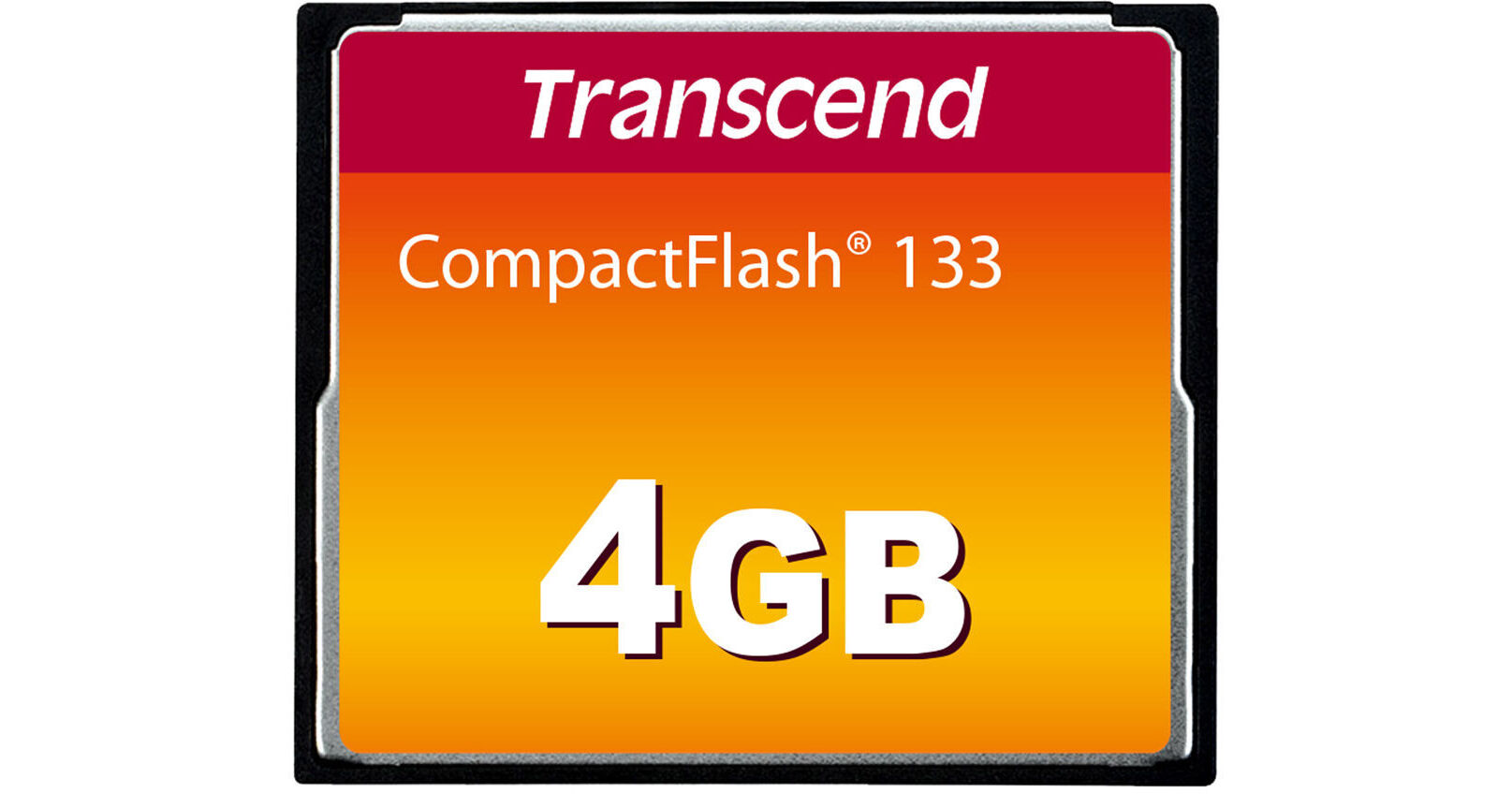 Transcend 4GB 133 UDMA 4 CompactFlash Memory Card TS4GCF133 B&H