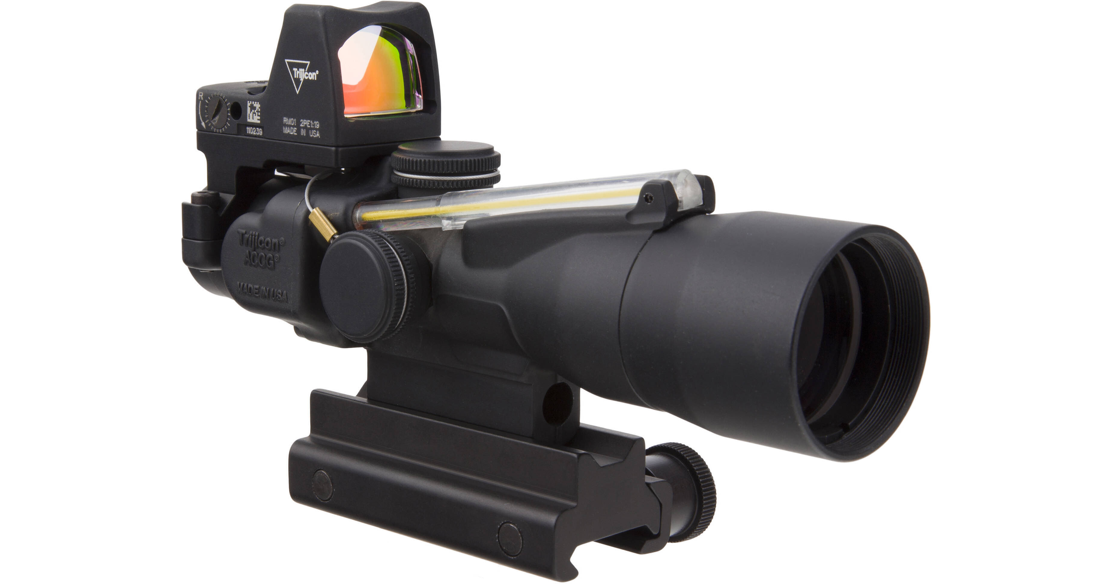Trijicon 3x30 TA33 ACOG Riflescope and 3.25 MOA Red