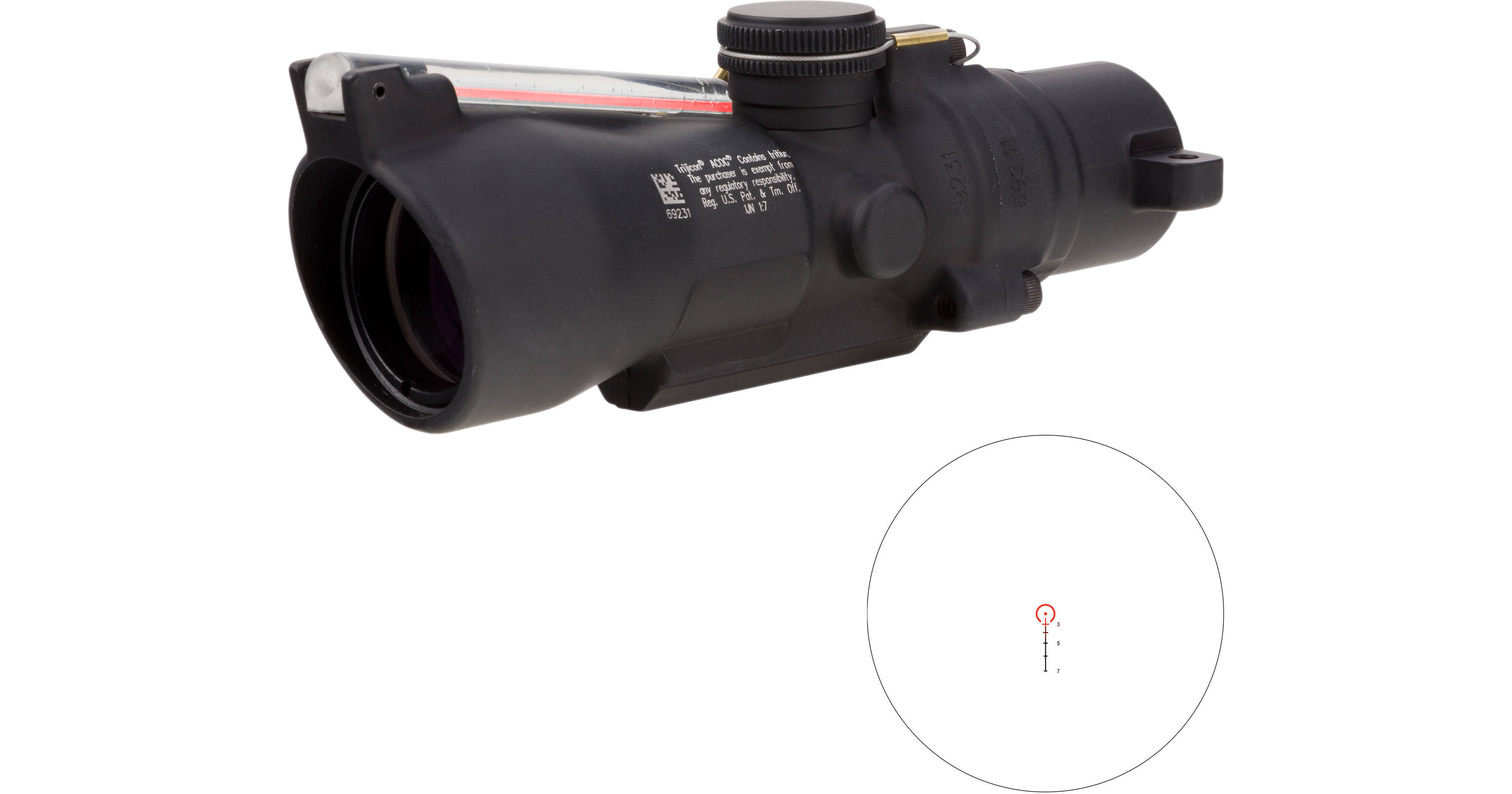 Trijicon 3x24 Compact ACOG Riflescope TA50-C-400238 B&H Photo