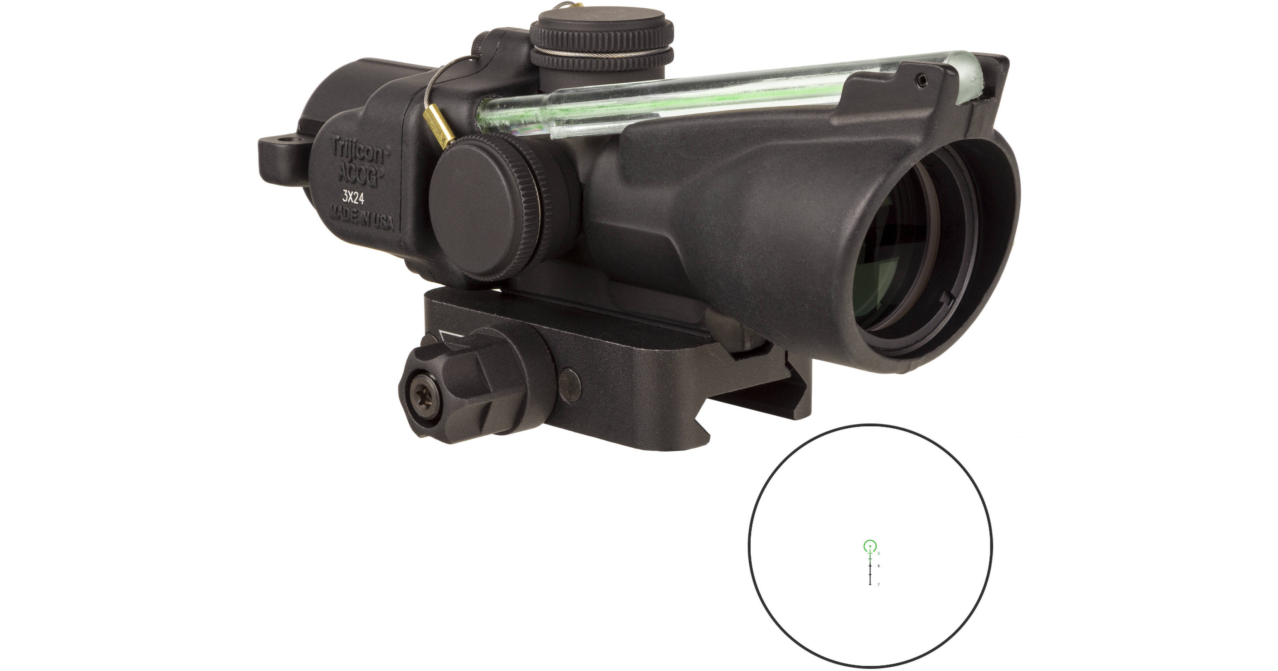 Trijicon 3x24 Compact ACOG Riflescope, Dual TA50-C-400362 B&H