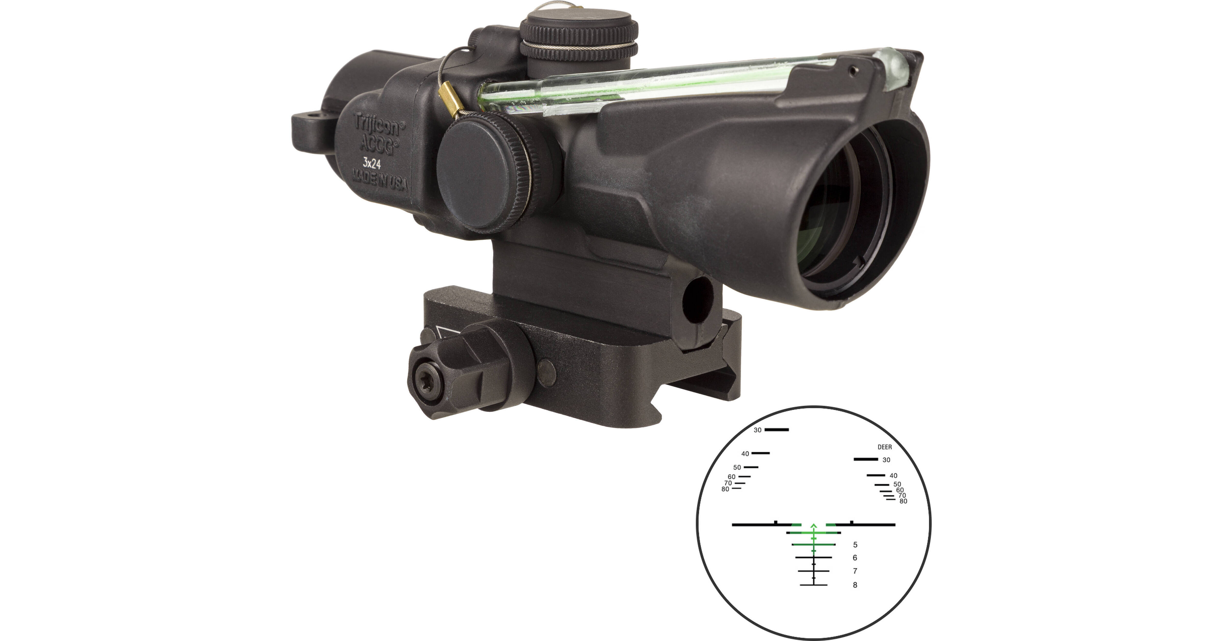 Trijicon 3x24 XB Compact ACOG Crossbow Scope TA50-C-400393 B&H