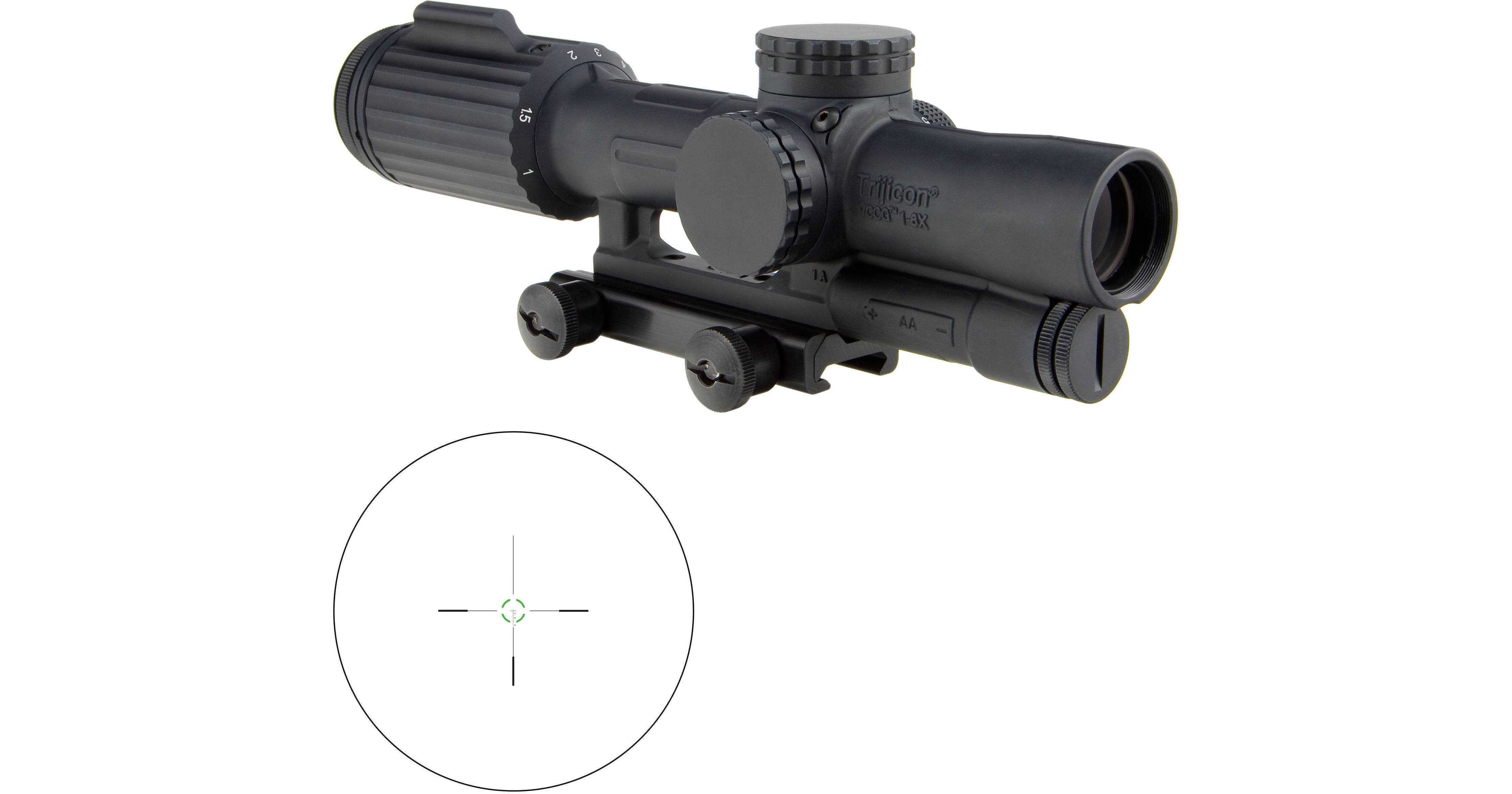 Trijicon 1-6x24 VCOG Riflescope VC16-C-1600046 B&H Photo Video