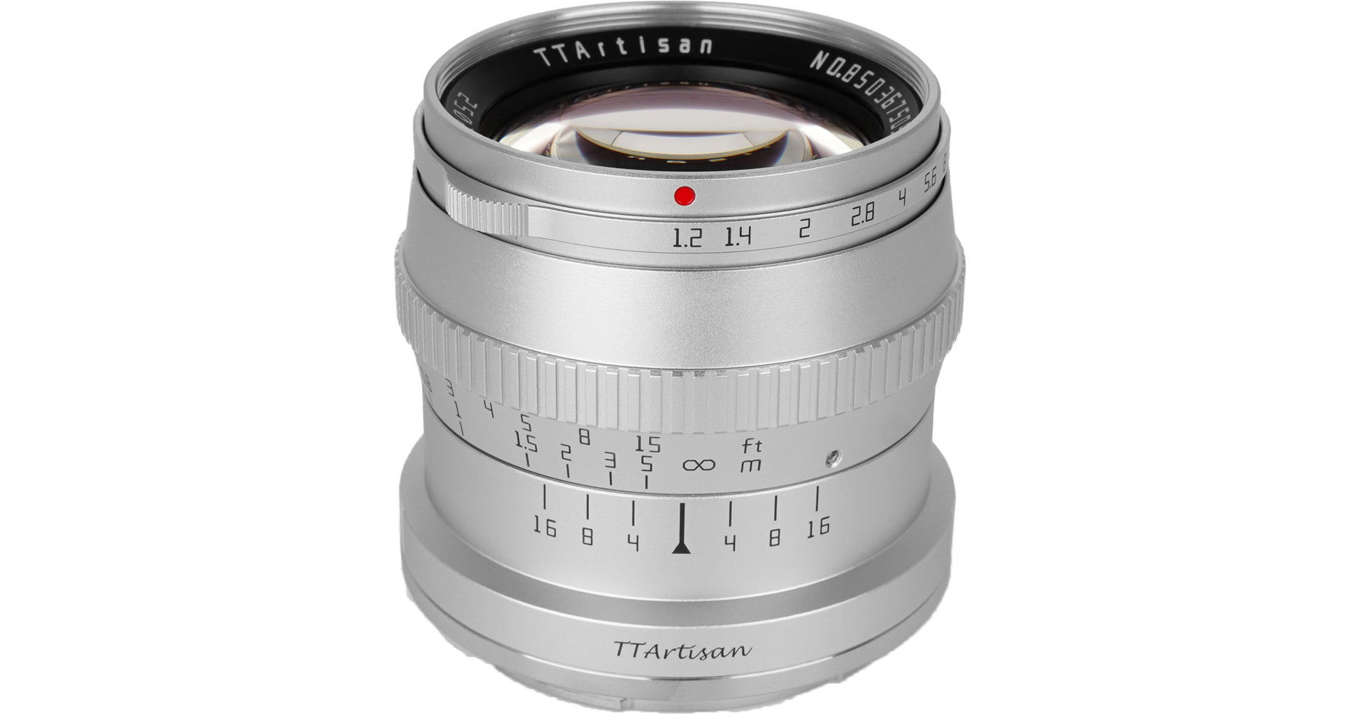 TTArtisan 50mm f/1.2 Lens for Nikon Z (Silver) A21S B&H Photo