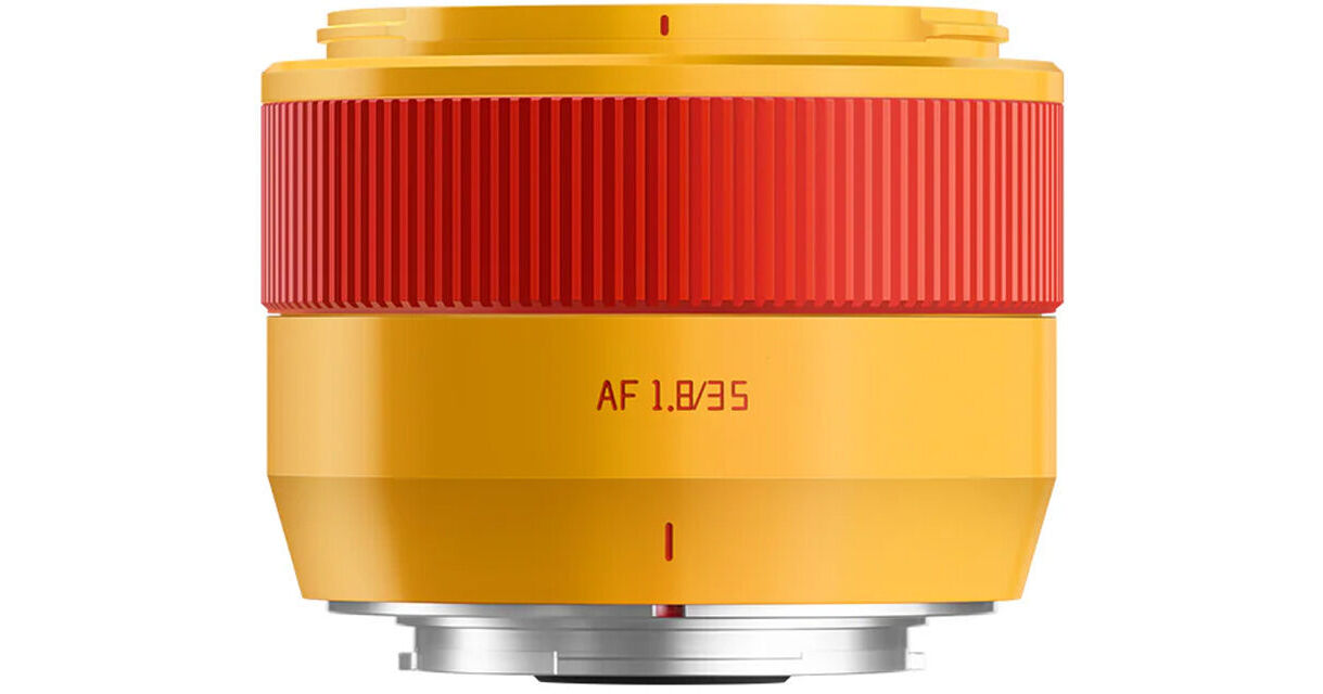 TTartisan AF 35mm F1.8 II オレンジ　富士フィルムx ttartisan_af3518ii_x_o_af_35mm