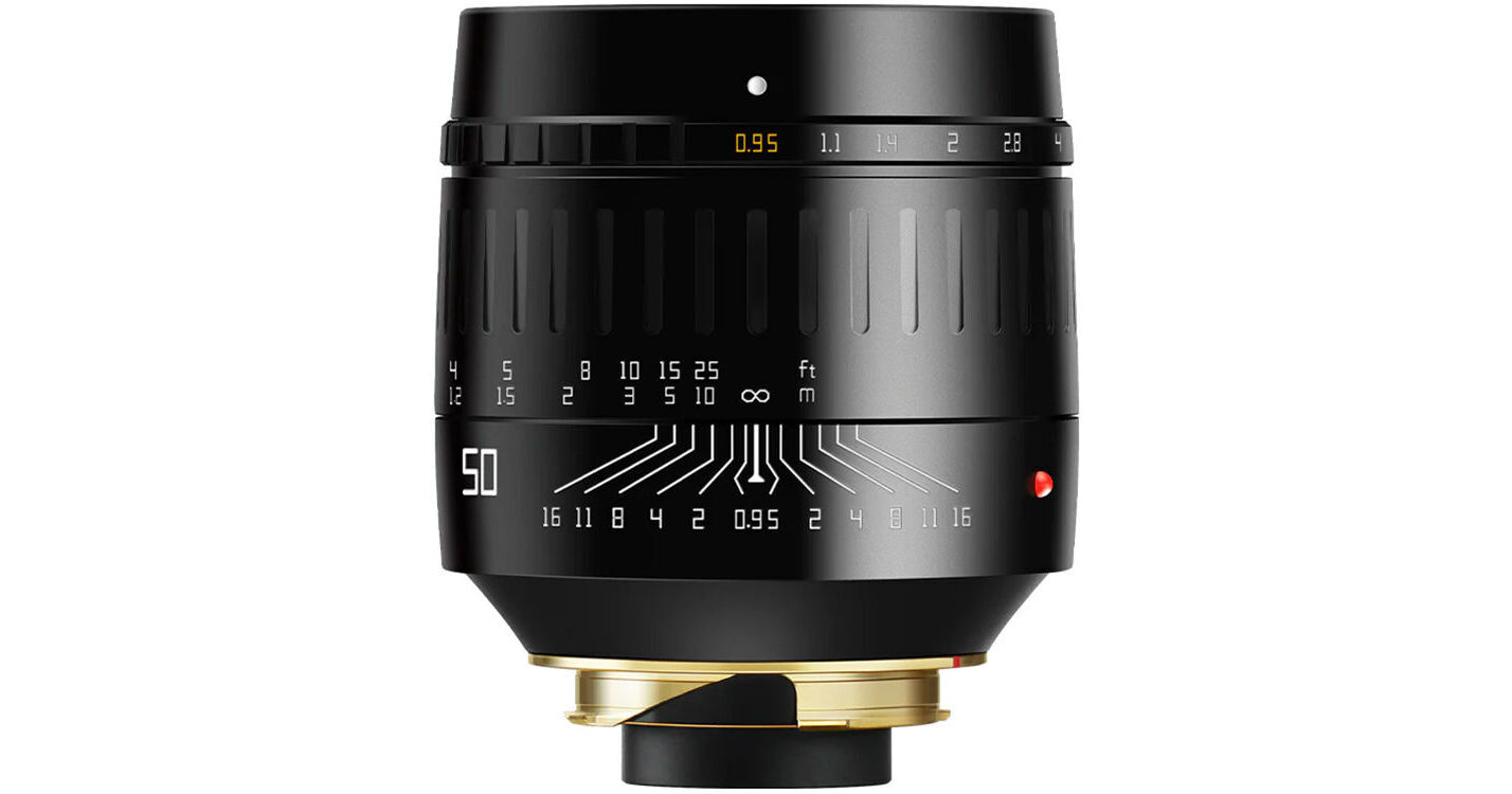 TTArtisan 50mm f/0.95 Lens (Leica M) F50095-LM-B-2025 B&H Photo