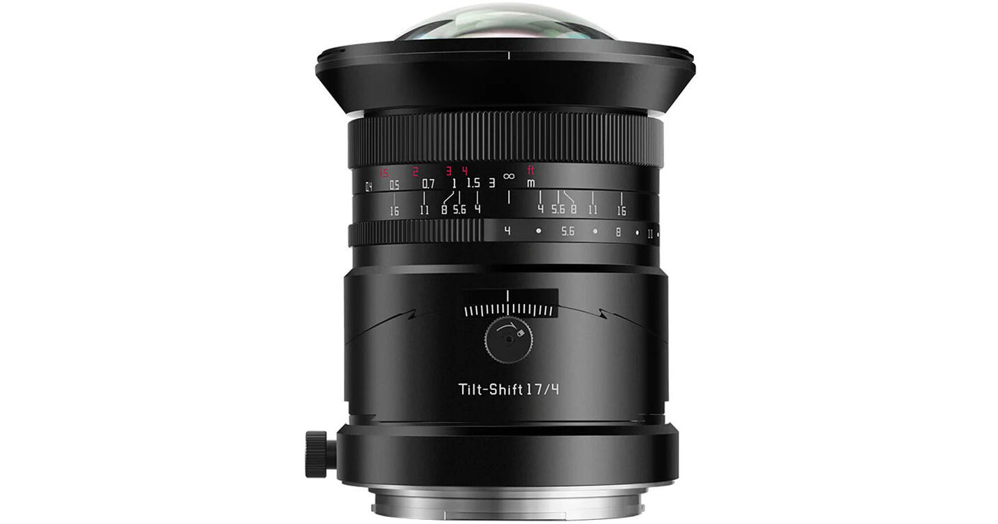 TTArtisan 17mm f/4 Tilt-Shift Lens F-TS174-GFX-B B&H Photo Video