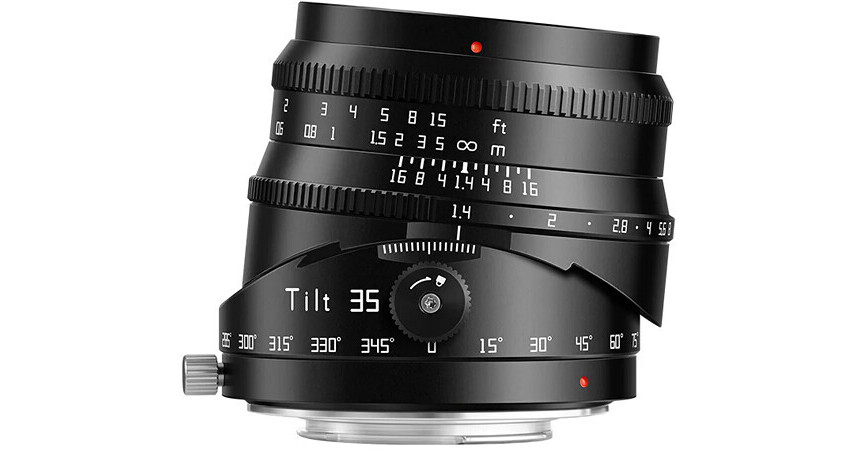 【新品】TTArtisan 35mm f1.4 M43 TTArtisan 35mm f/1.4 Tilt Lens T-C3514-M43-B B&H Photo Video
