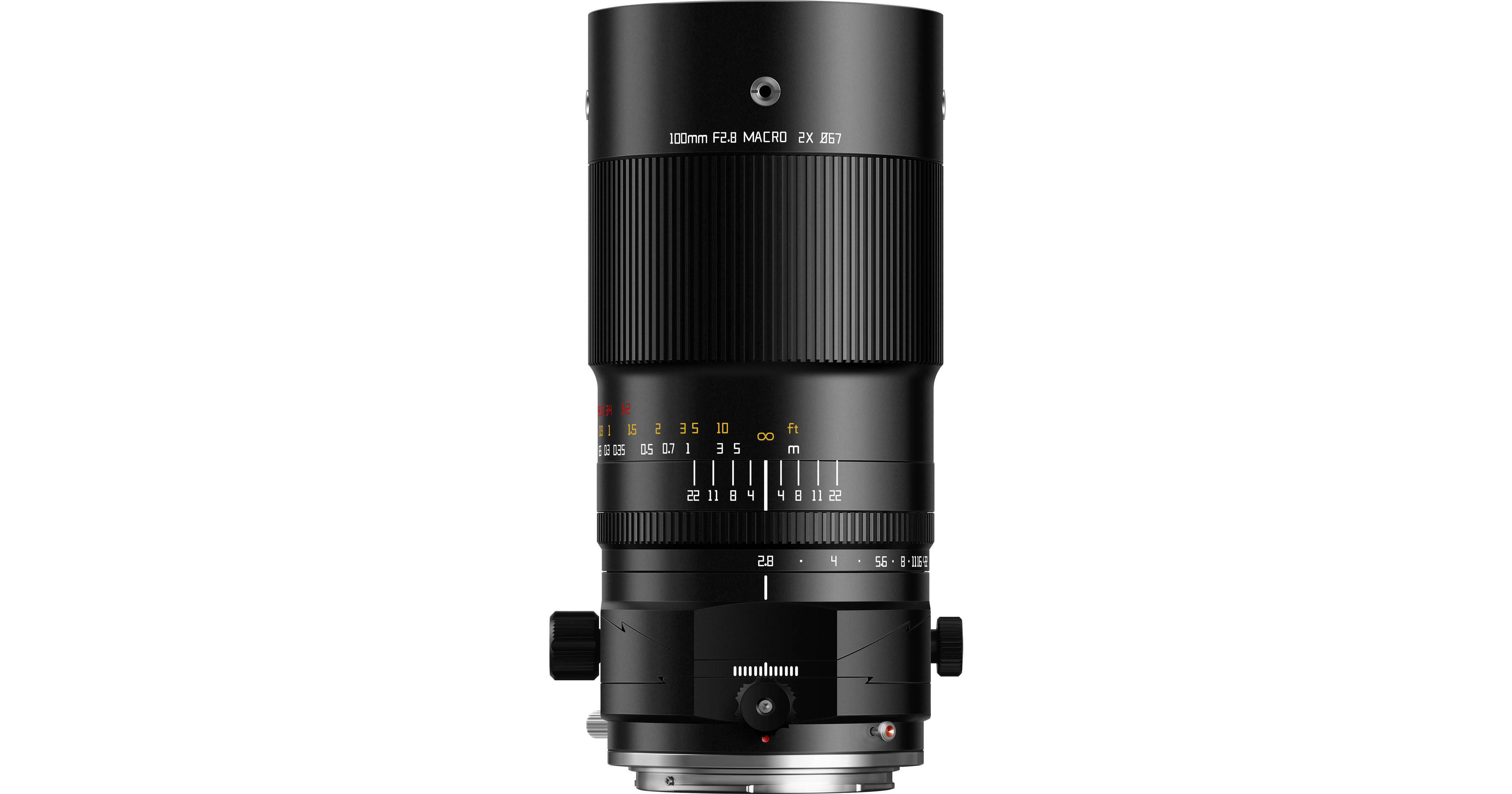 TTArtisan 100mm f/2.8 Tilt-Shift Macro Lens TS-F10028-B-X B&H