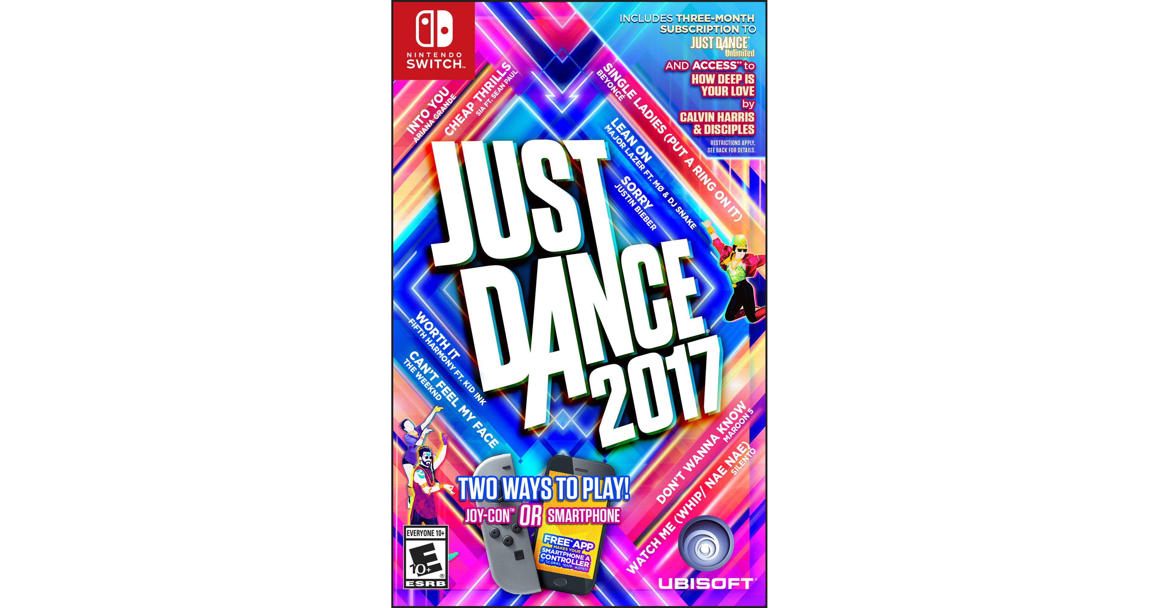 Ubisoft Just Dance 2017 (Nintendo Switch) UBP10902031 B&H Photo