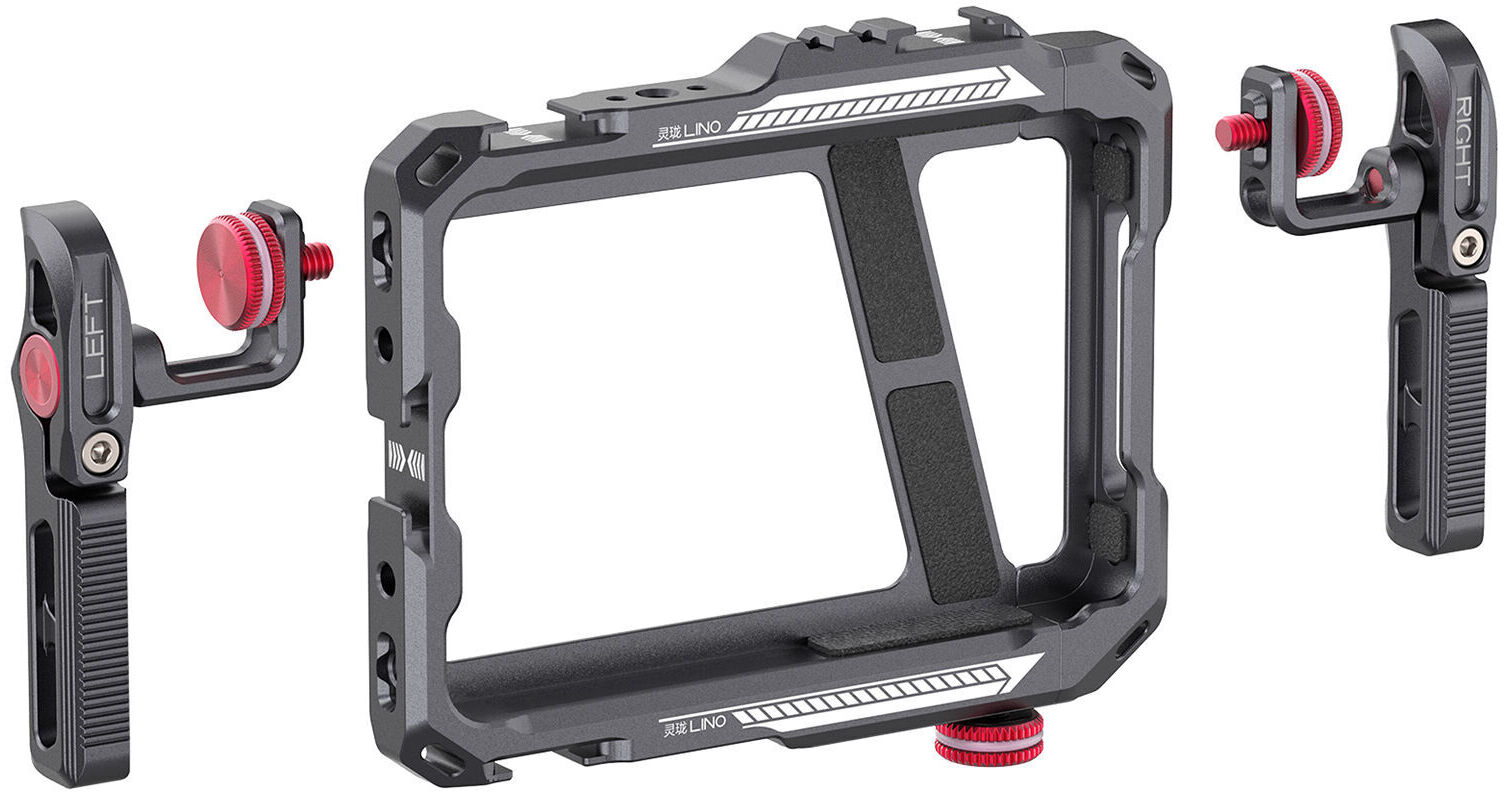 Ulanzi Lino Dual Handle Metal Smartphone Rig 2792 B&H Photo Video