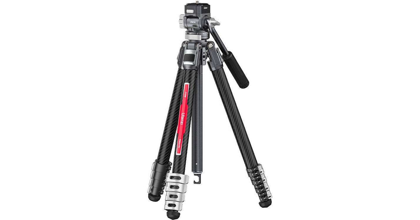 Ulanzi TT09 VideoGo Carbon Fiber Travel Tripod T066GBS1 B&H