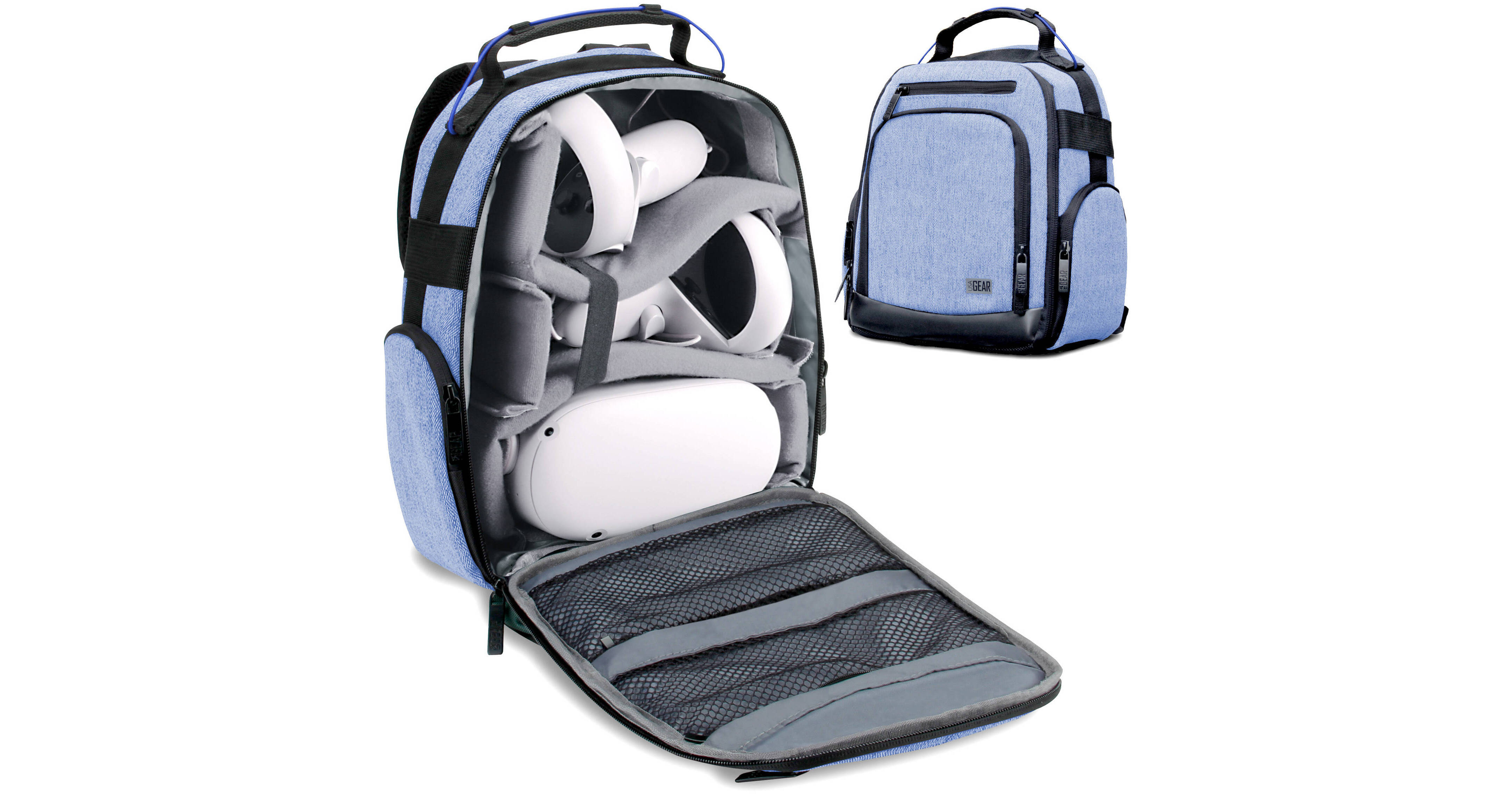 backpack for vr laptop Meta Quest 3 Carrying Case Accessory The VR backpack features a padded interior to protect your VR headset from minor drops Meet The New HP VR