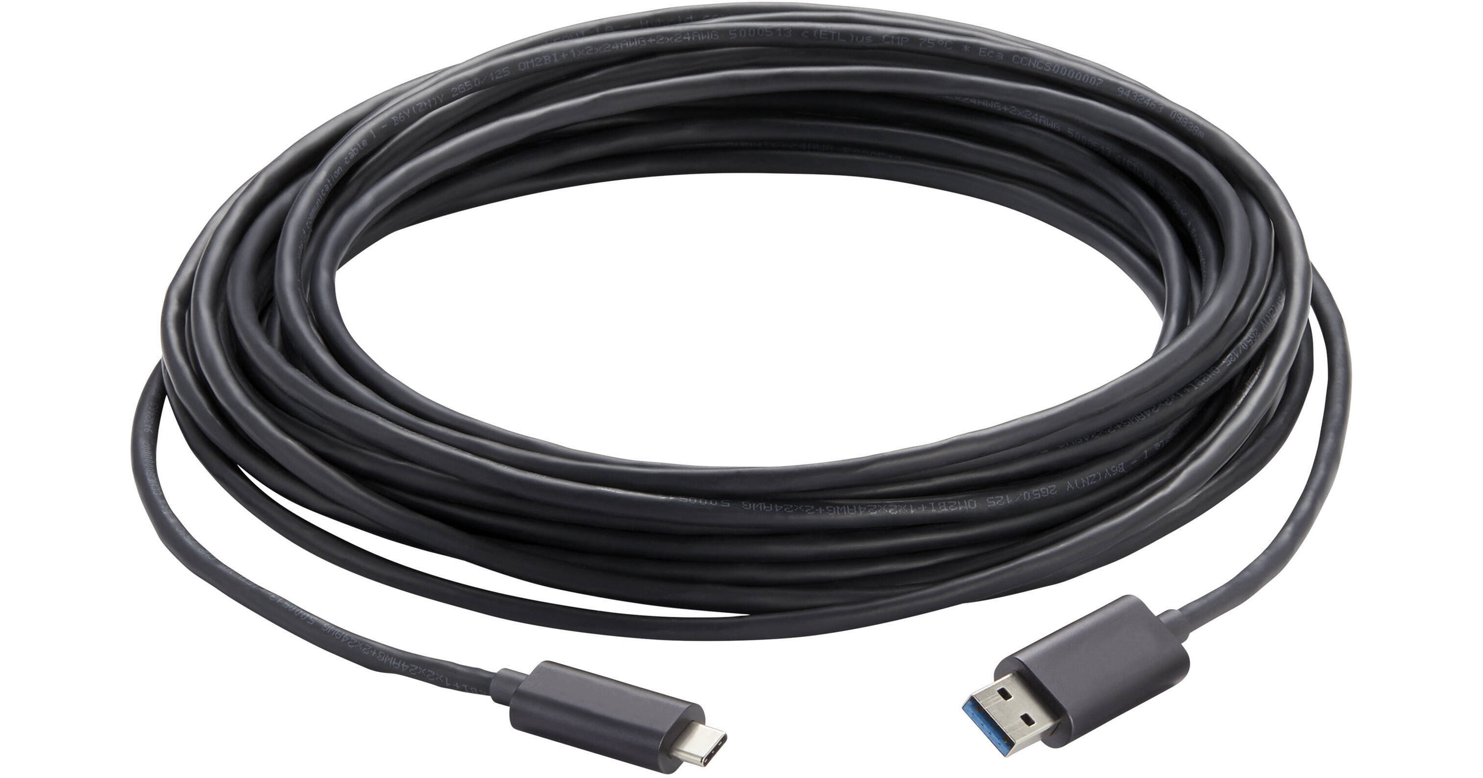 Câble USB Vaddio 20 Mètres, USB-A Mâle Vers USB-B Mâle, Modèle 440-1005-023