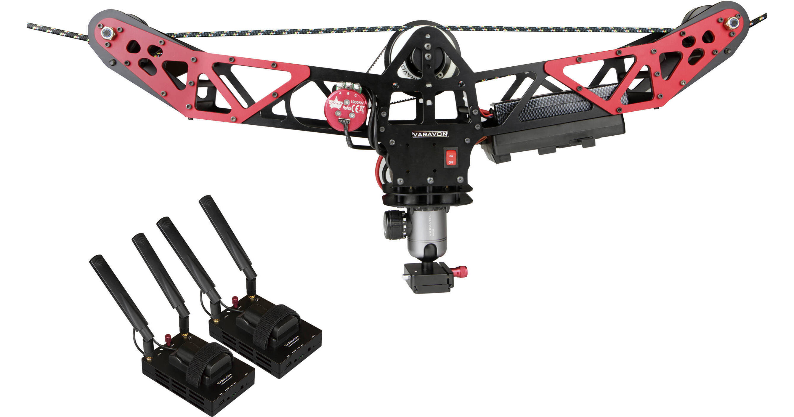 Système Cablecam Greenbull FM12 - Double Ligne Homologué Survol Public - Occasion