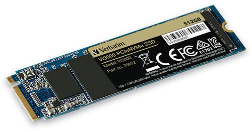 Verbatim 512GB Vi3000 M.2 NVMe PCIe Internal SSD 70872 B&H Photo