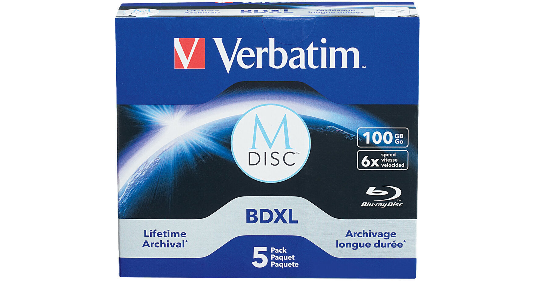 Verbatim M DISC BDXL 100GB 6x Blu ray Discs 98913 B H Photo Video Verbatim M DISC BDXL 100GB 6x Blu ray Discs 98913 B H Photo Video