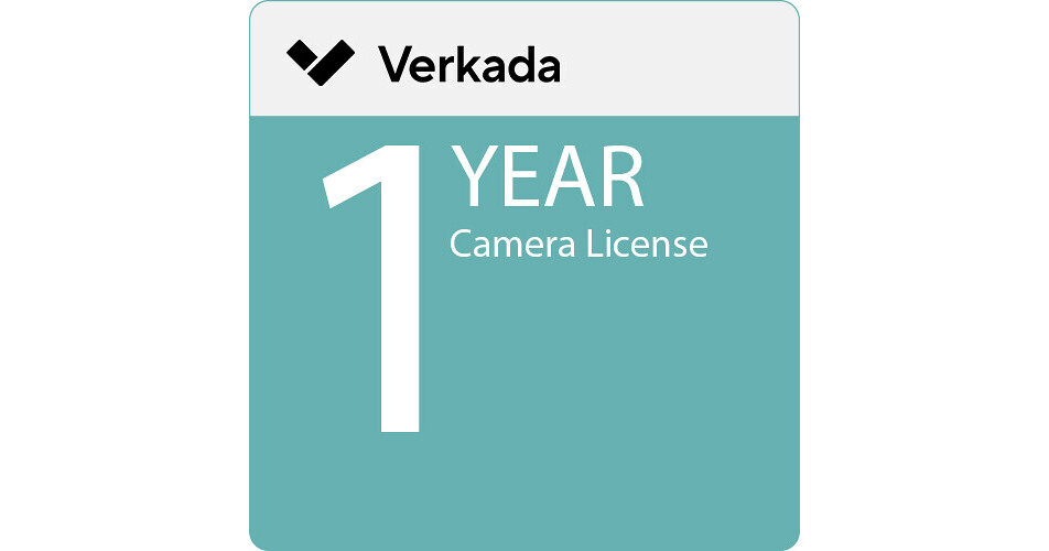 Verkada Camera Key Verkada Video Security Cloud Camera License LIC-CAM-1Y-CAP B&H