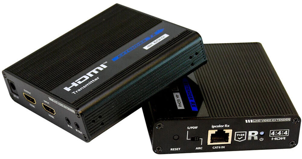 ViewZ VZ-1TRX-4K 4K HDMI over Cat 6/6A/7 Extender Set VZ-1TRX-4K