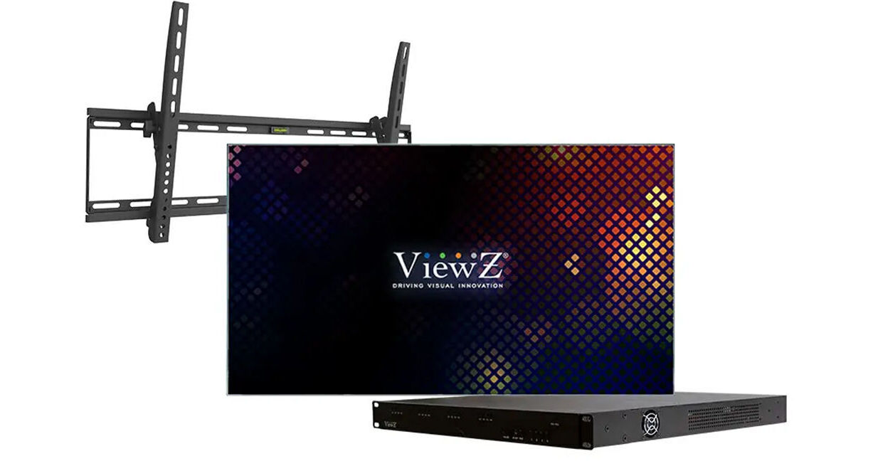 ViewZ VZ-55UNBS 55" 2x2 Video Wall 4x Monitor