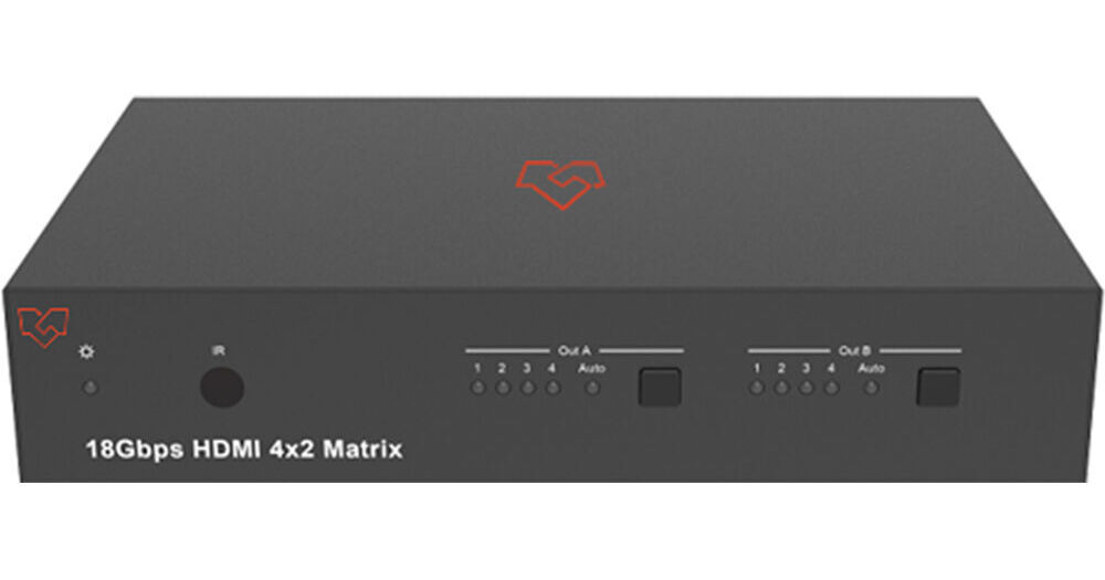 VigilLink 4x2 HDMI 2.0 Matrix with 4K to 1080P VLMX-0402E B&H