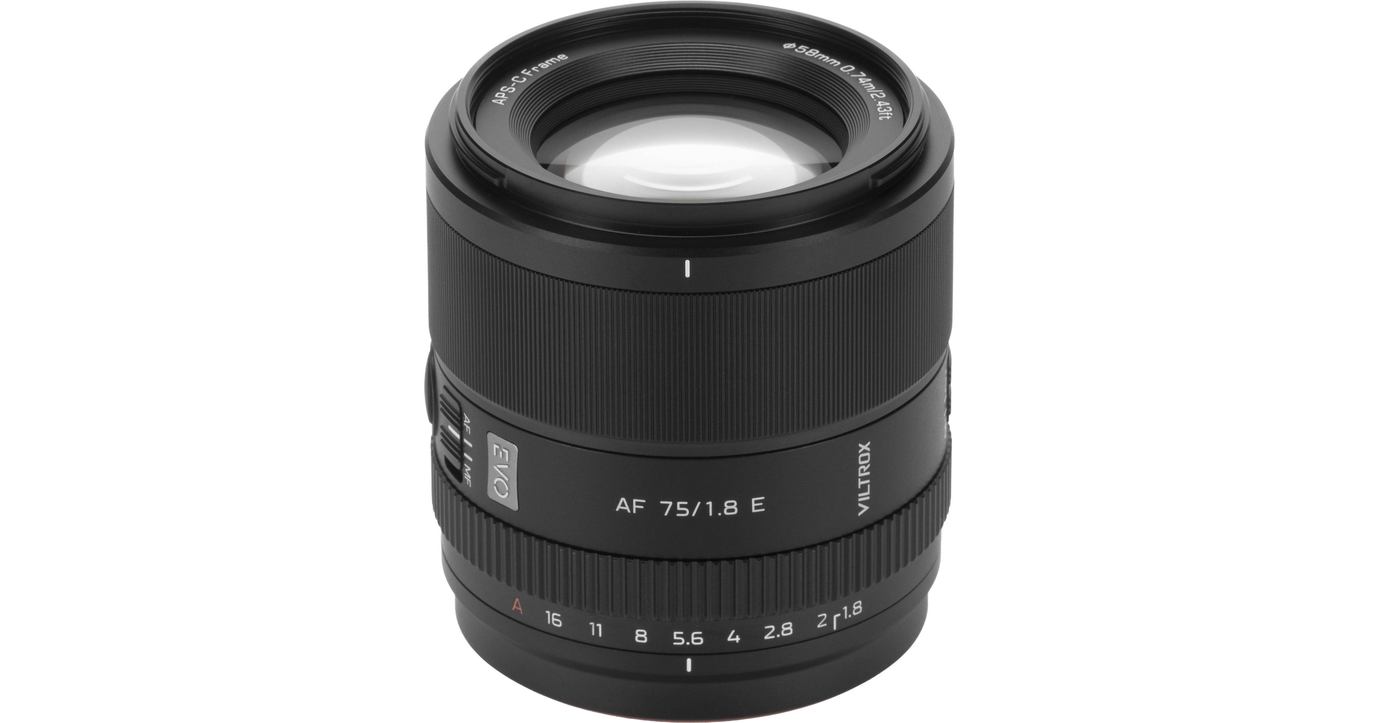 Viltrox 75mm f/1.8 EVO AF Lens (Sony E) AF 75/1.8 E B&H Photo