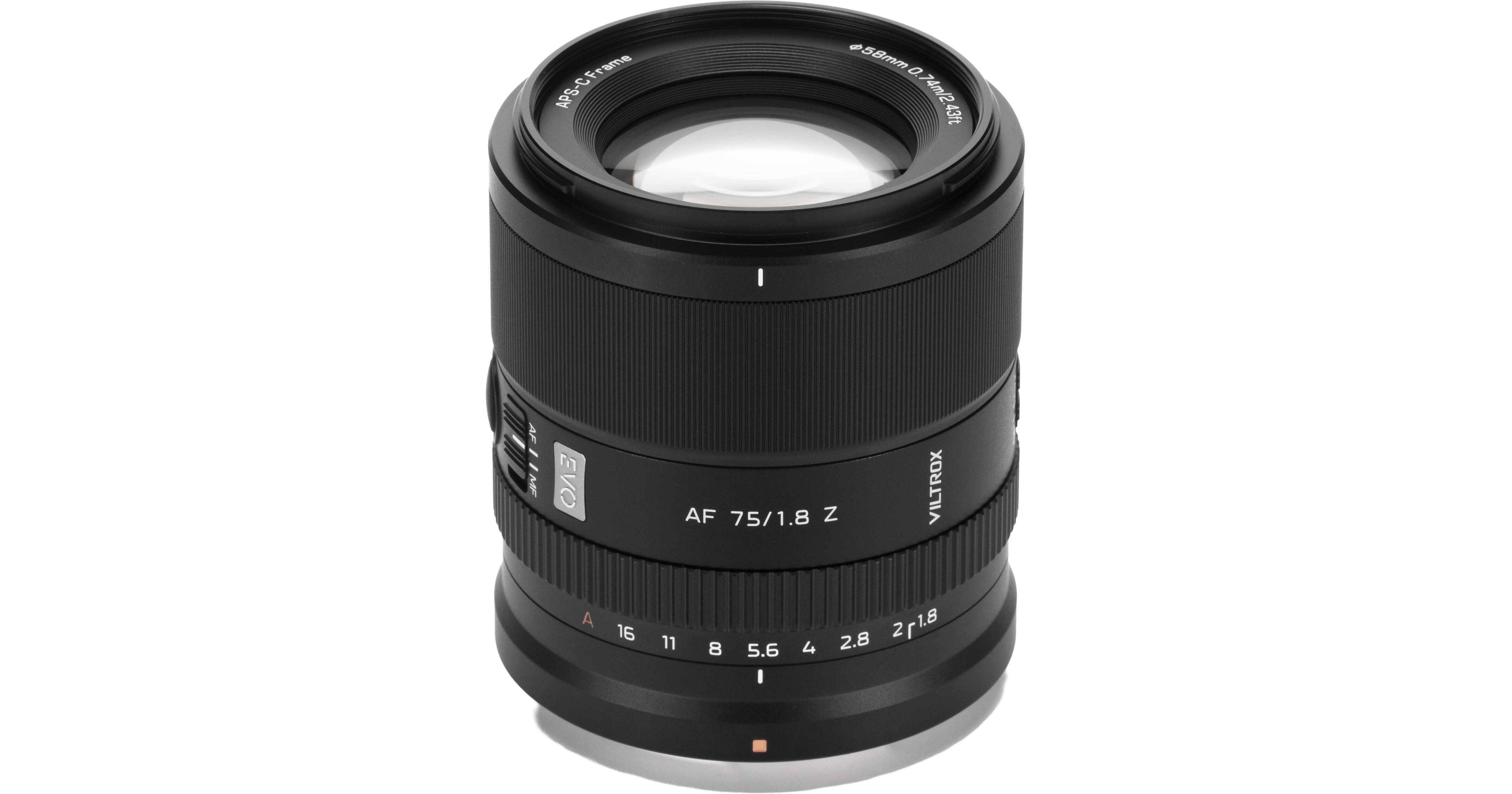 Viltrox 75mm f/1.8 EVO AF Lens (Nikon Z) AF 75/1.8 Z B&H Photo