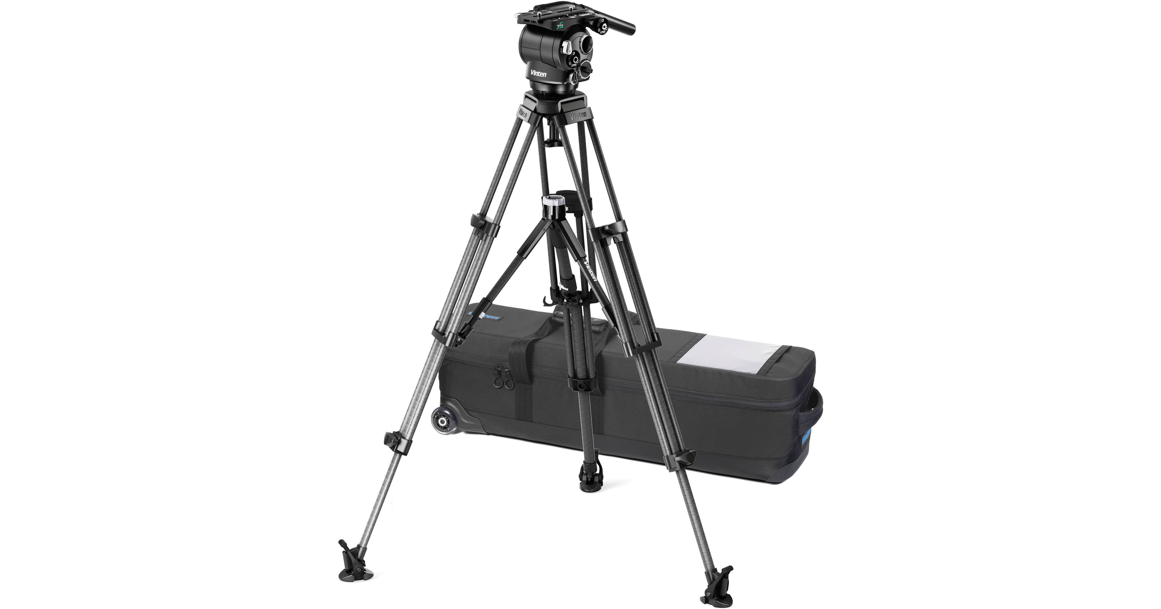 Vinten 3772-3 Carbon Fiber ENG Tripod System VB240-CP2M-ENG B&H