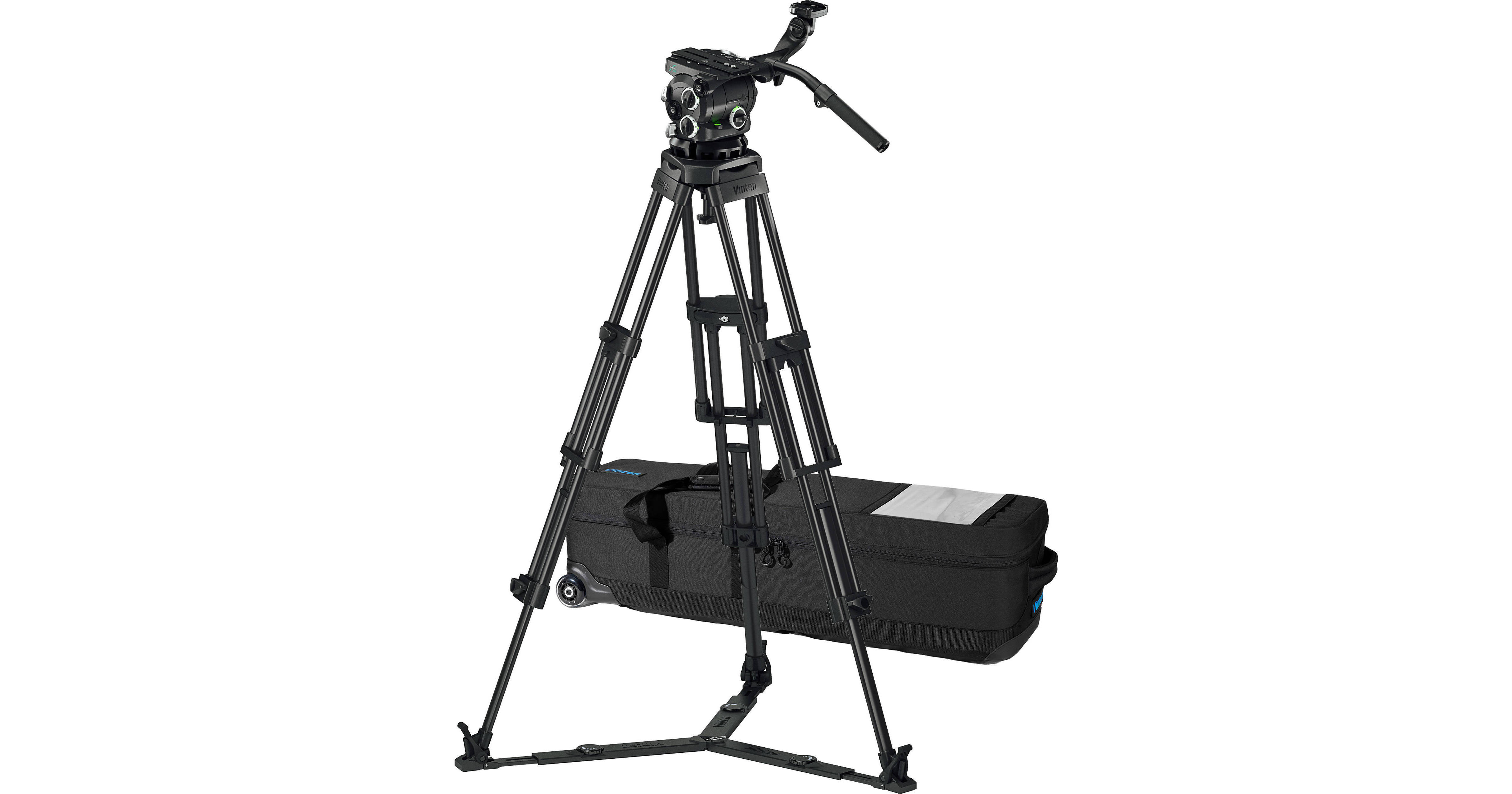 WTDIEDENプリアンプ Vinten 3880-3 Two-Stage Aluminum Pozi-Loc EFP Tripod VB360-AP2