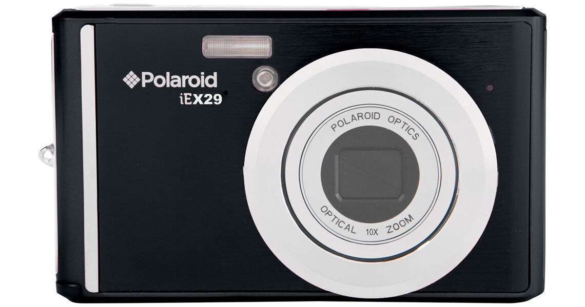 Polaroid iE X29 Digital Camera (Black) IEX29-BLK-BOX-PR B&H
