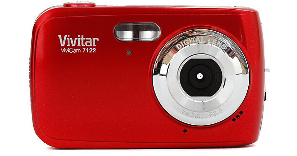 Vivitar ViviCam 7122 Digital Camera (Red) V7122-RED B&H Photo