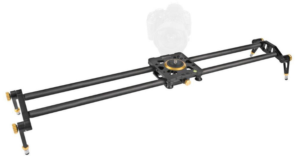 Vivitar Carbon Fiber Camera Slider with Case (31.5