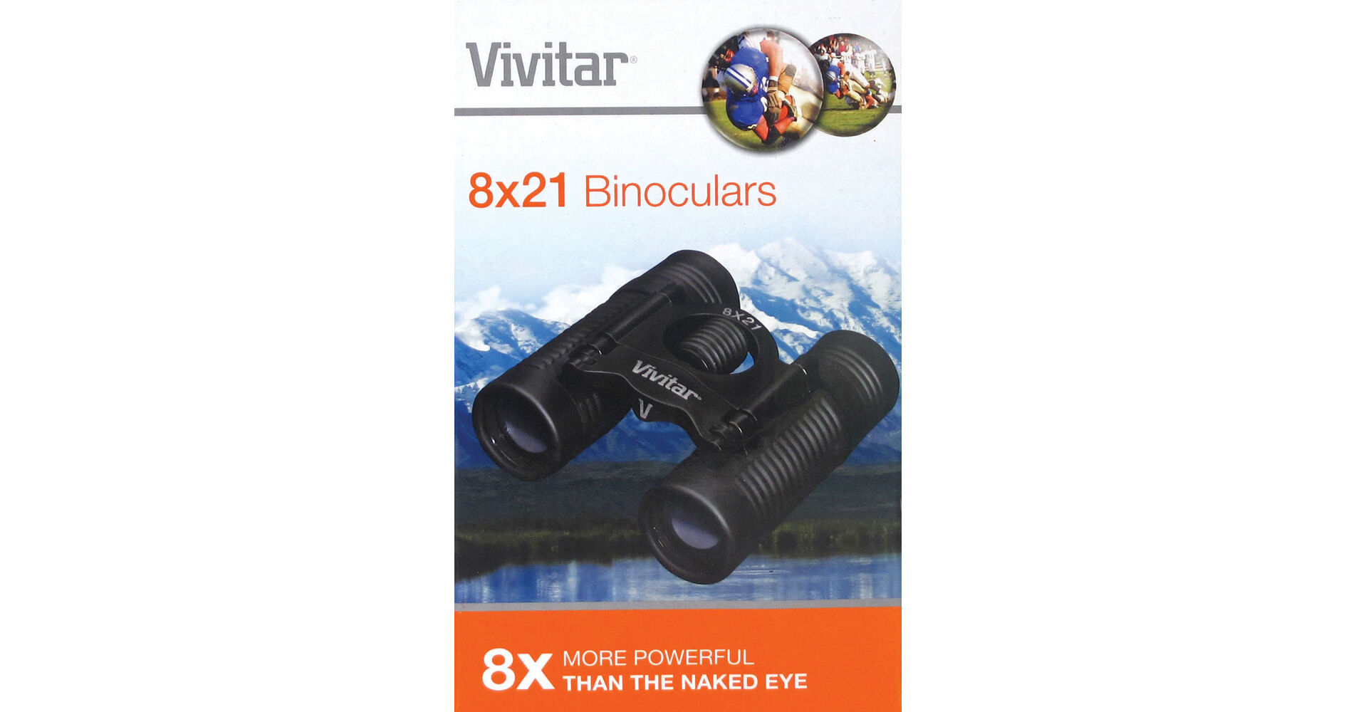 Vivitar 8x21 Classic Series Dual Barrel Binocular VIV-CS-821H