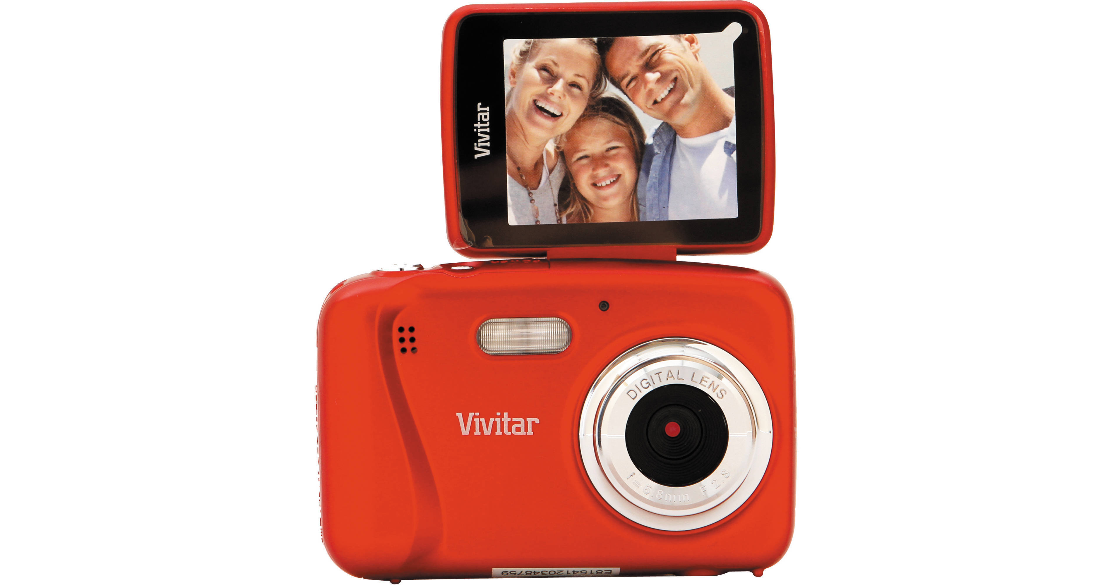 Vivitar ViviCam iTwist S124 (Red) VS124-RED-FR B&H Photo Video
