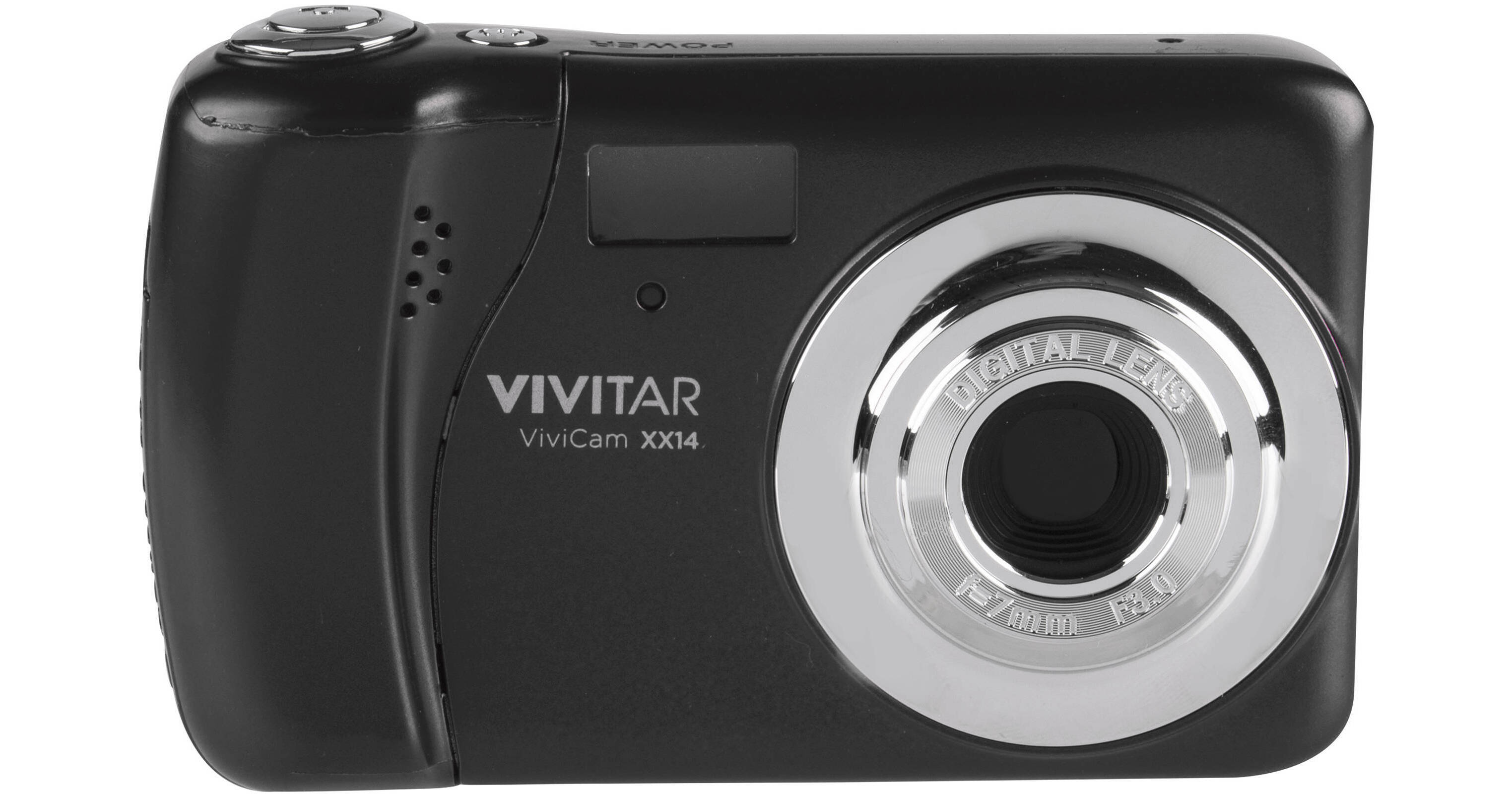 Vivitar ViviCam XX14 Digital Camera (Black) VXX14-BLK B&H Photo