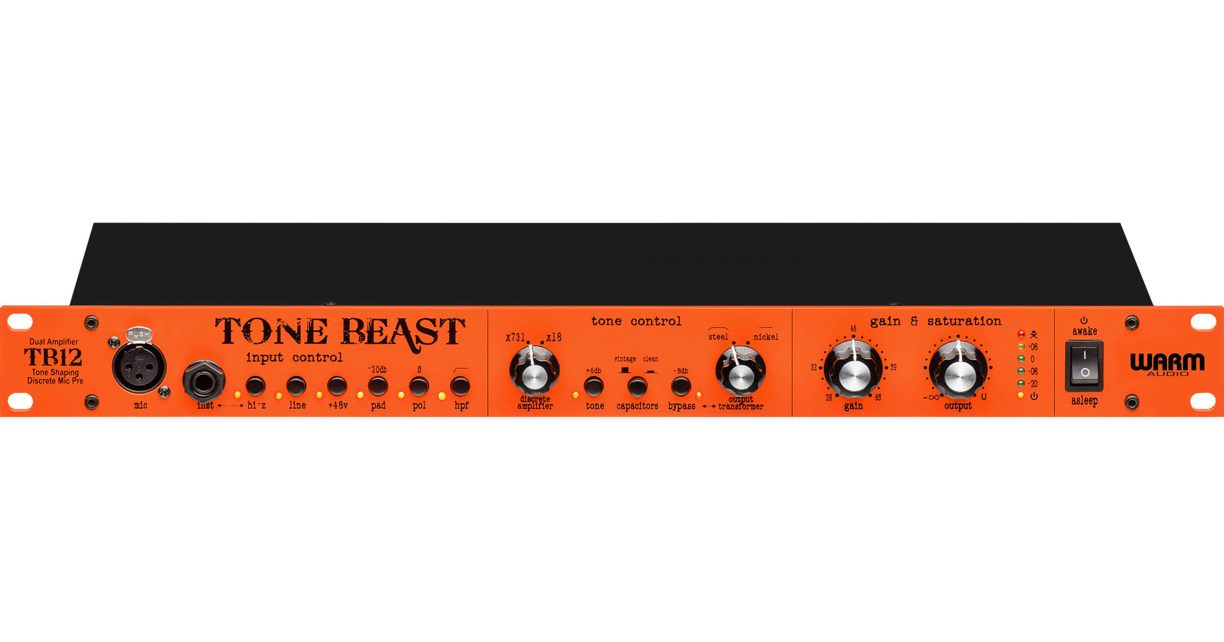 Warm Audio TB12 Tone Beast Microphone Preamplifier TB12 B&H