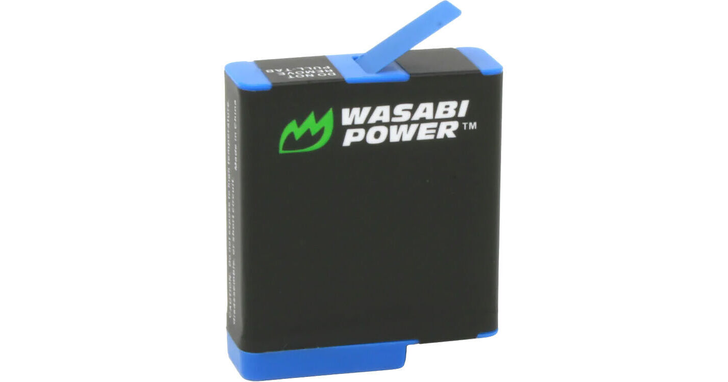Batterie T6 Power Pour GoPro Hero5 Black - 1250mAh, 3,8V, Li-ion - Rechange Longue Durée