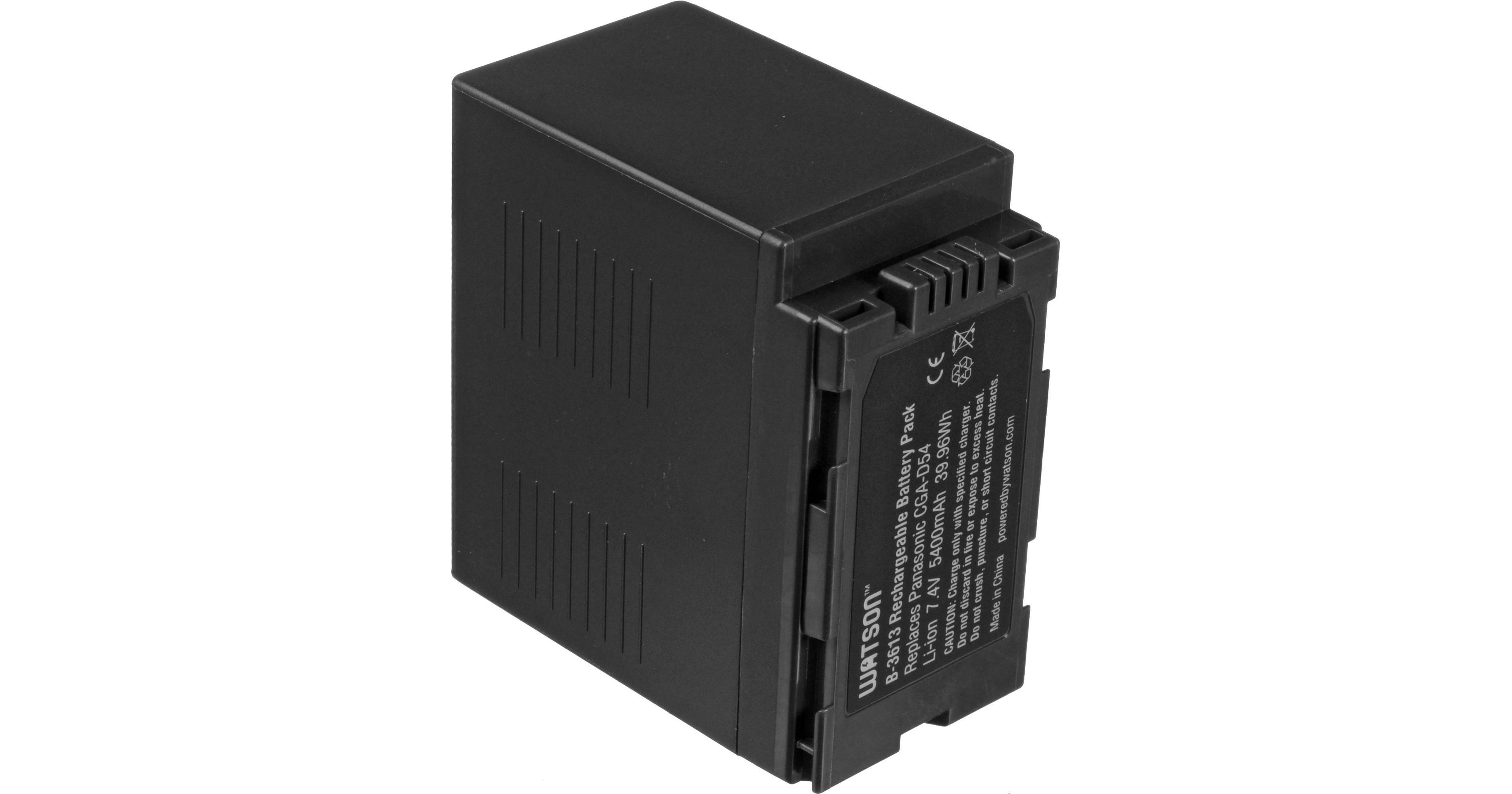Watson CGA-D54 Lithium-Ion Battery Pack (7.4V, 5400mAh) B-3613