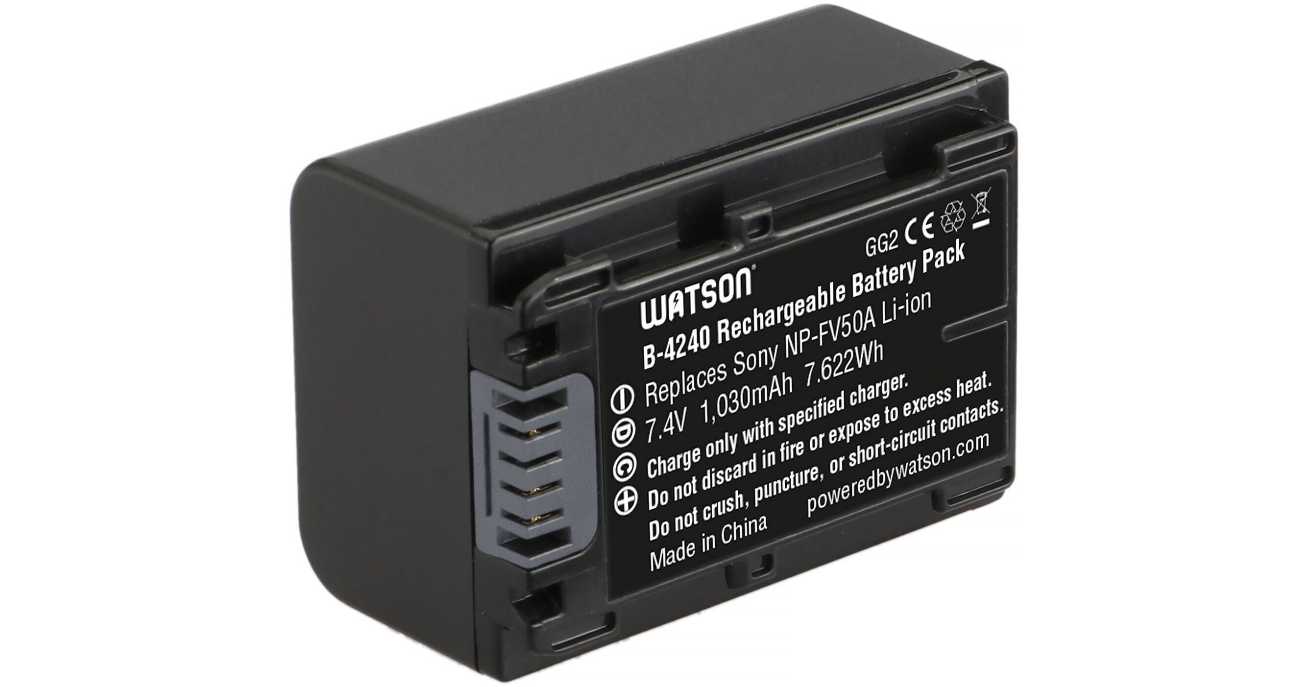 thumbnail image 2 of Vhbw Replacement Battery 5200mAh 14.8V For Sony Camcorder BP-U30/U60/U90/U95 2 of 5