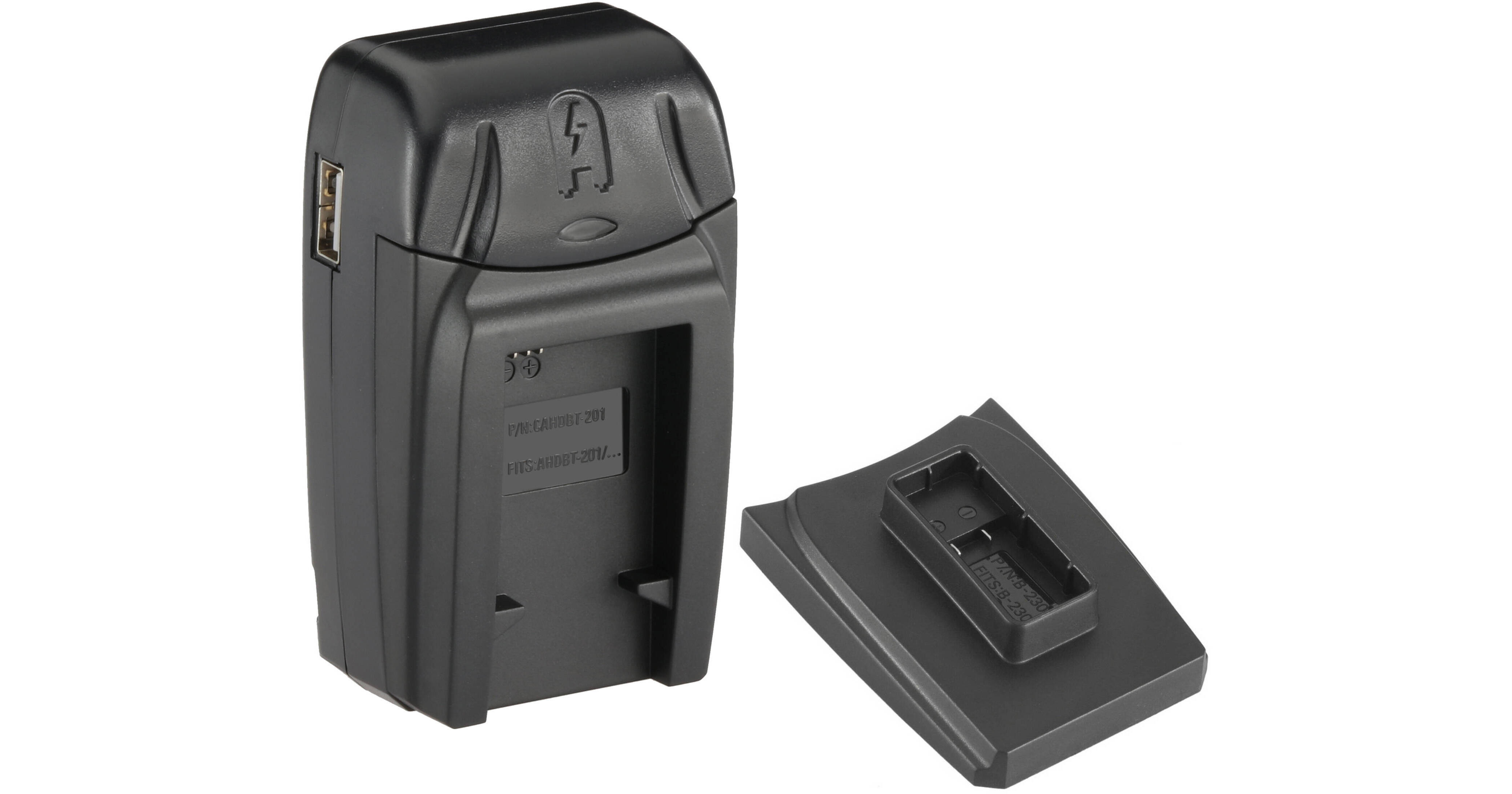 Watson Compact AC/DC Charger with GoPro Battery Plates Kit B&H