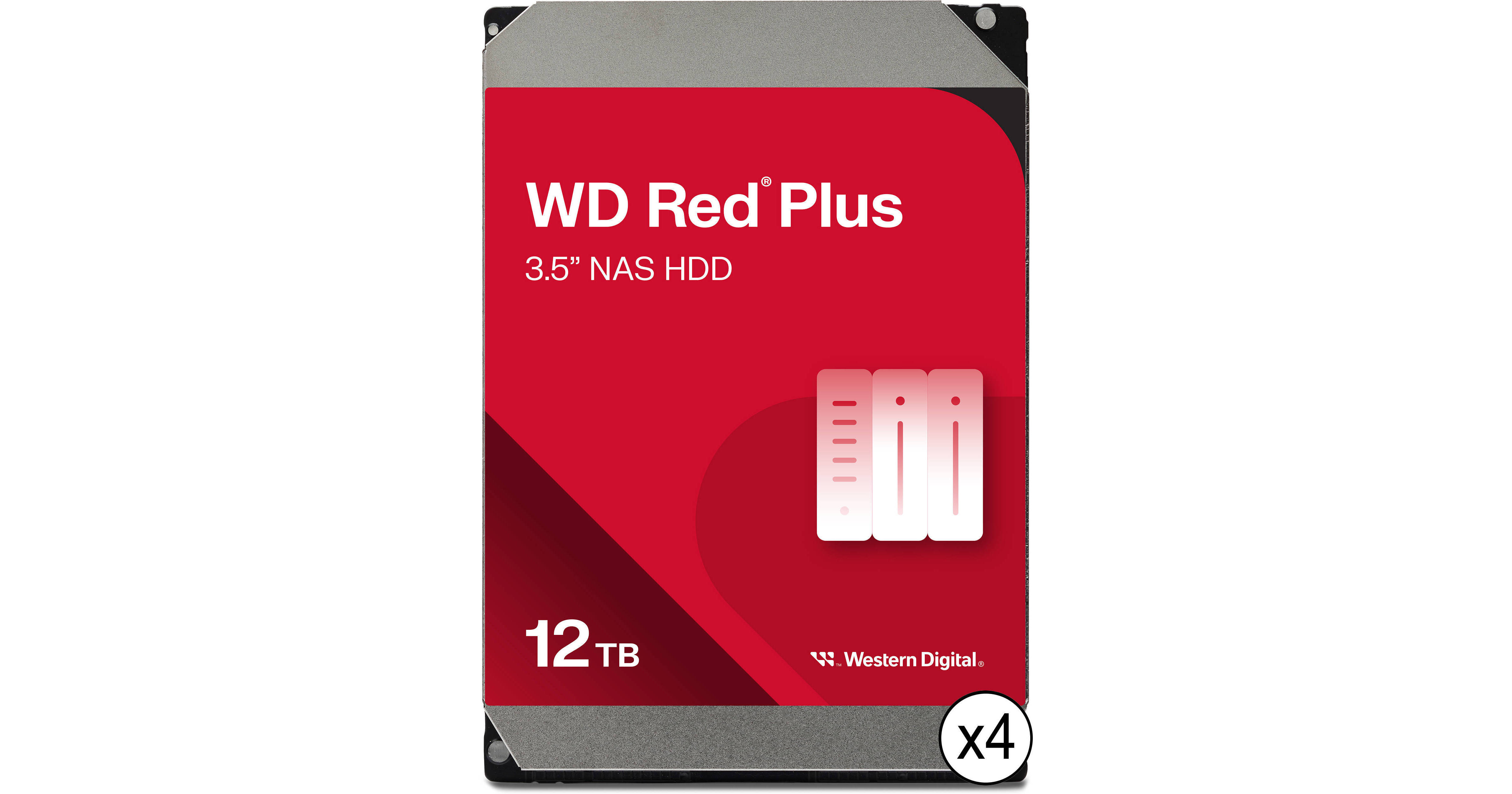 WD 12TB Red Plus 7200 rpm SATA III 3.5