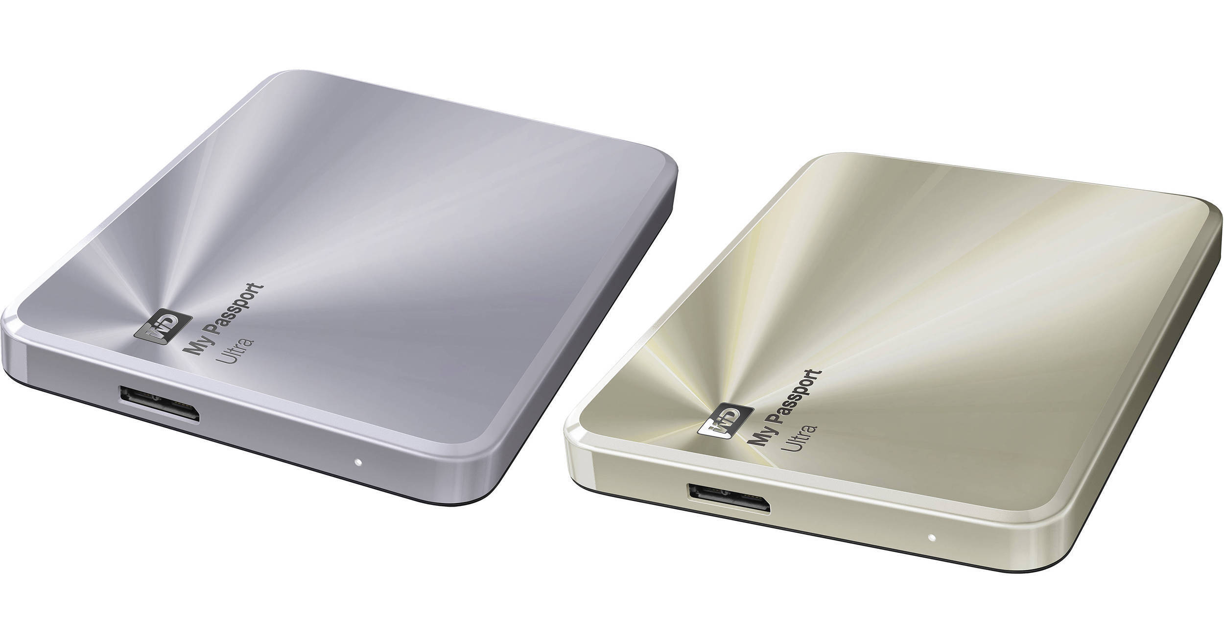WD 2 x 2TB My Passport Ultra Metal Edition Kit (Gold & Silver)