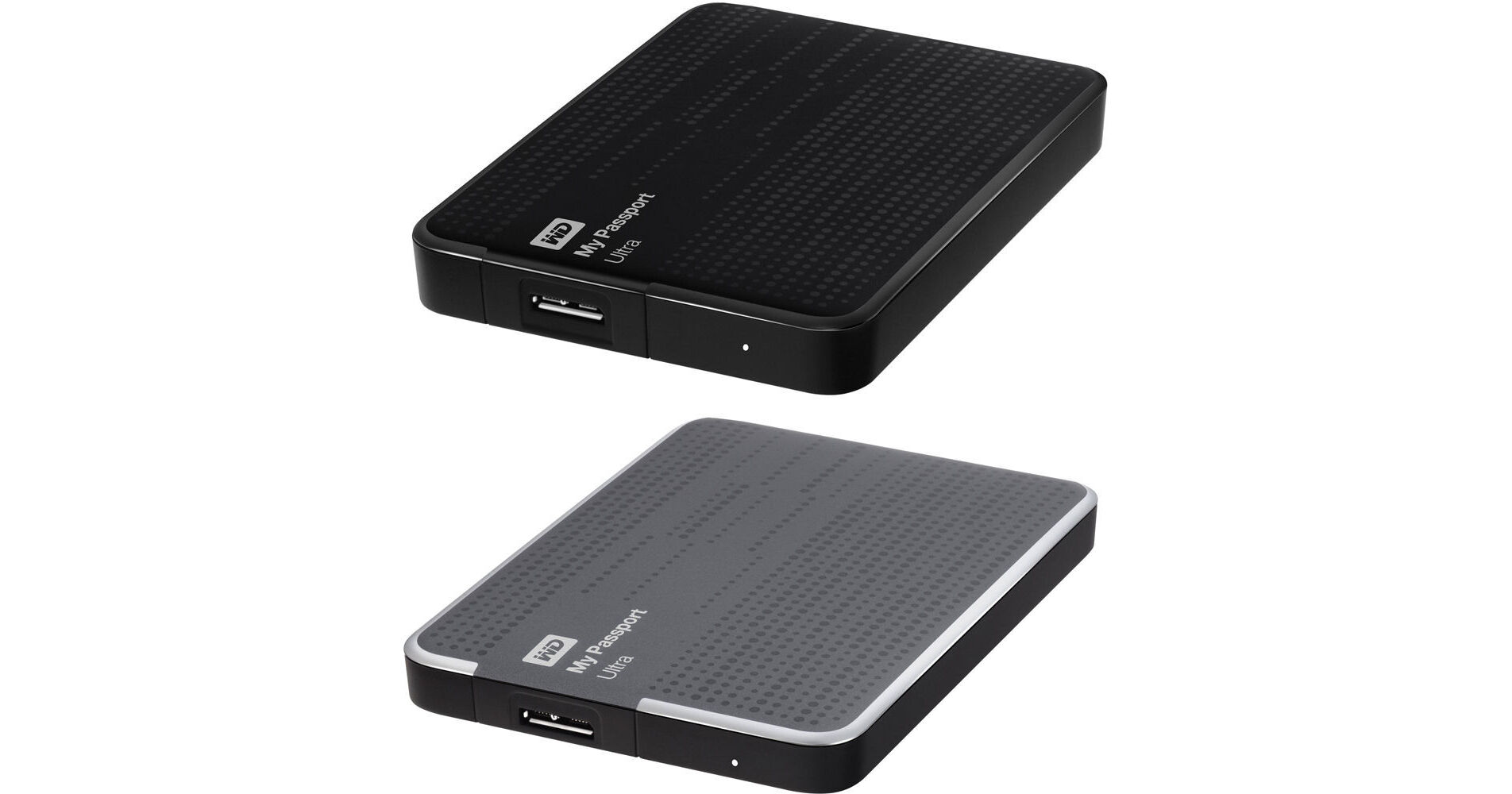 WD 2 x 2TB My Passport Ultra USB 3.0 Portable Hard Drive Kit