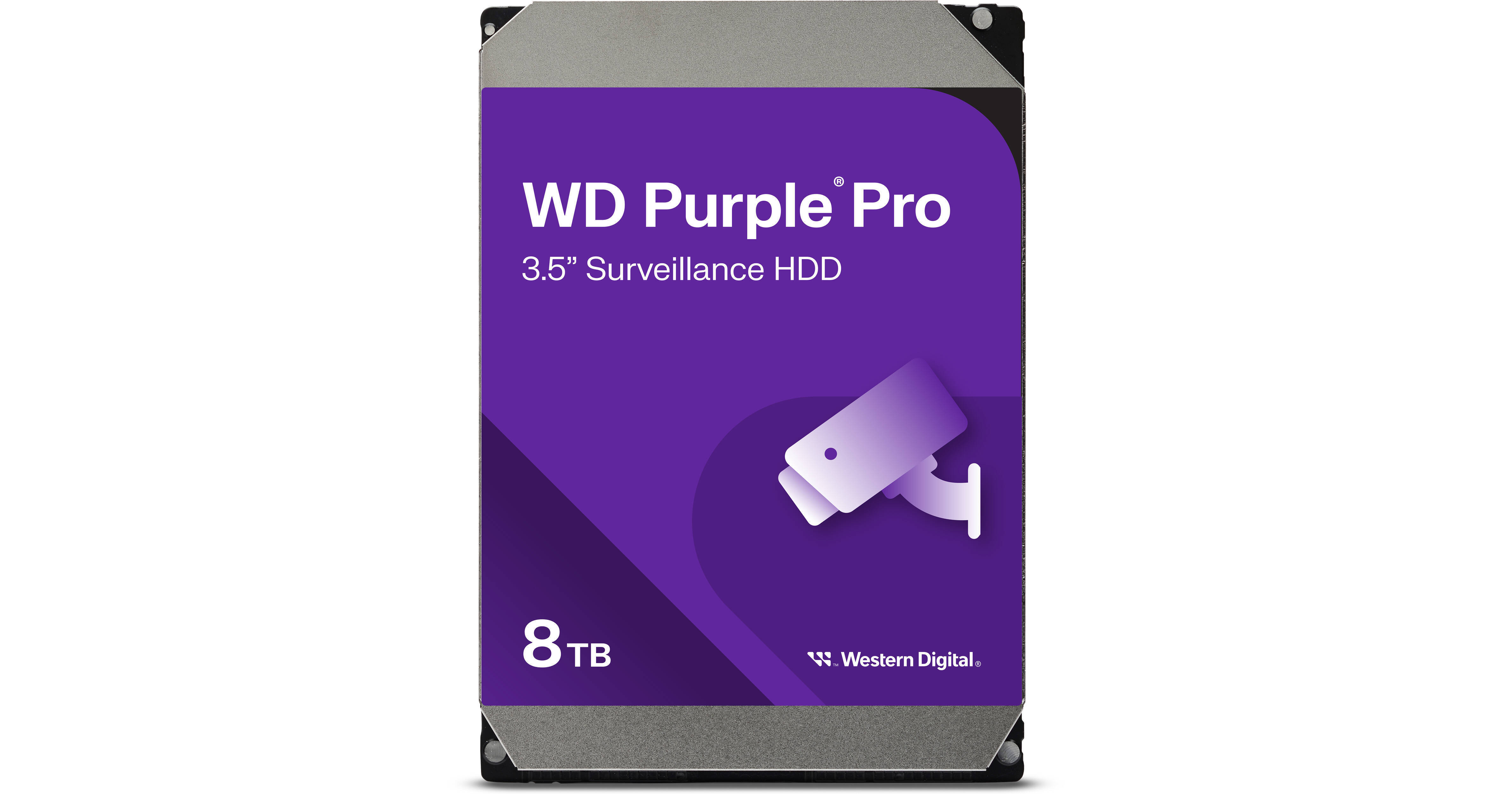 WD 8TB Purple Pro 7200 rpm SATA III 3.5