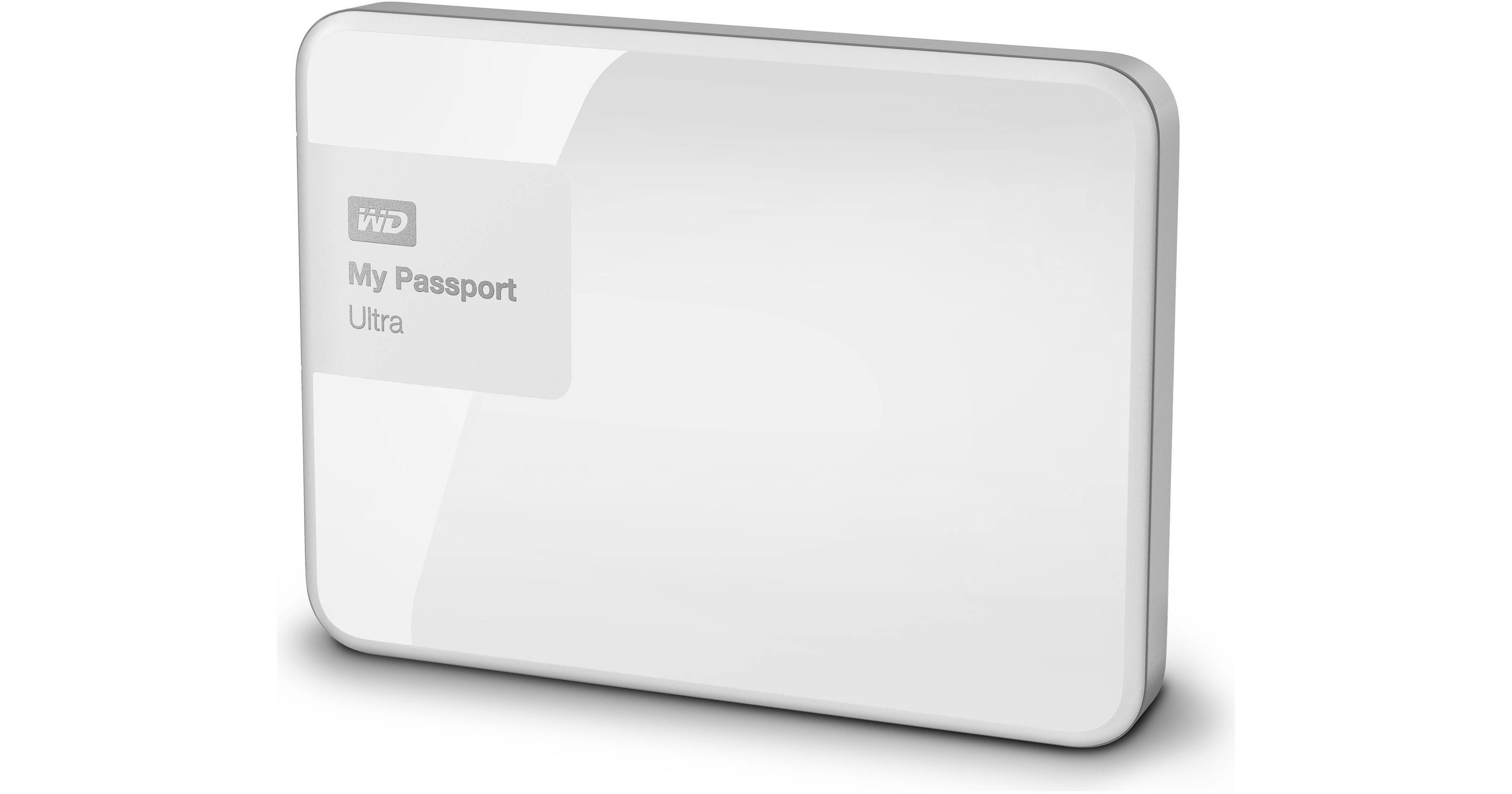 WD 2TB My Passport Ultra USB 3.0 Secure WDBBKD0020BWT-NESN B&H