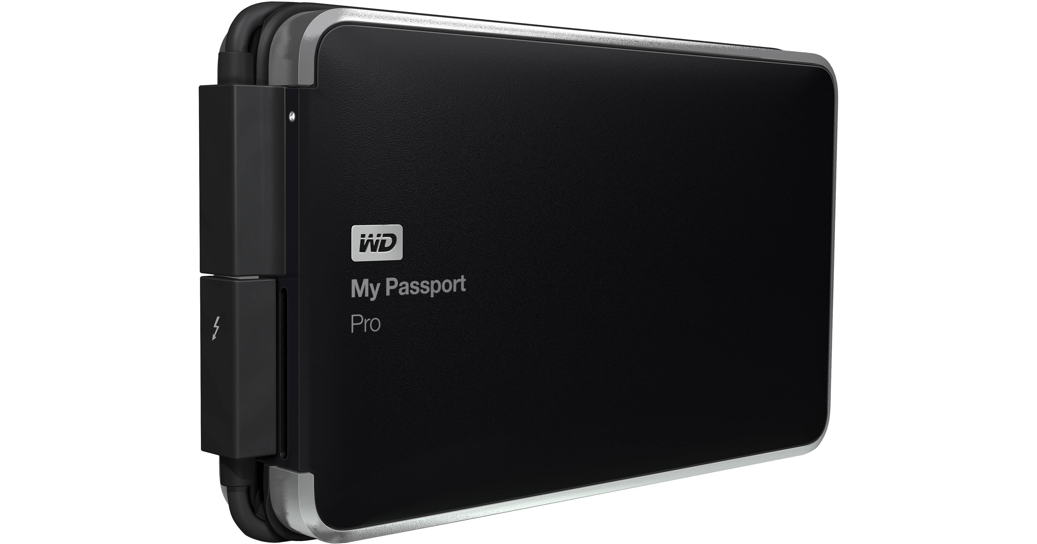 WD 2TB My Passport Pro Portable RAID Storage WDBRMP0020DBK-NESN
