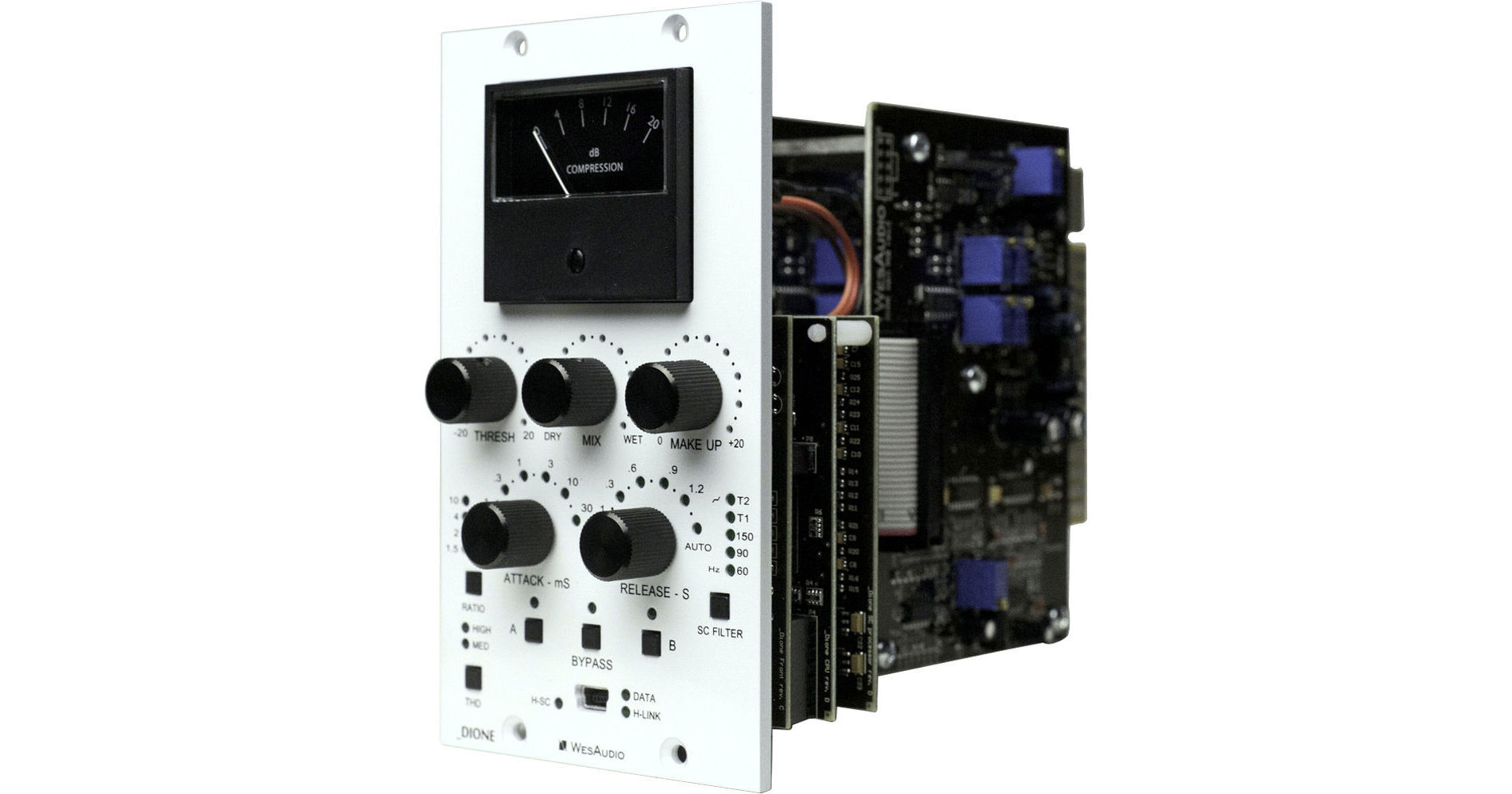 WesAudio _DIONE 500 Series Stereo Bus Compressor DIONE B&H Photo