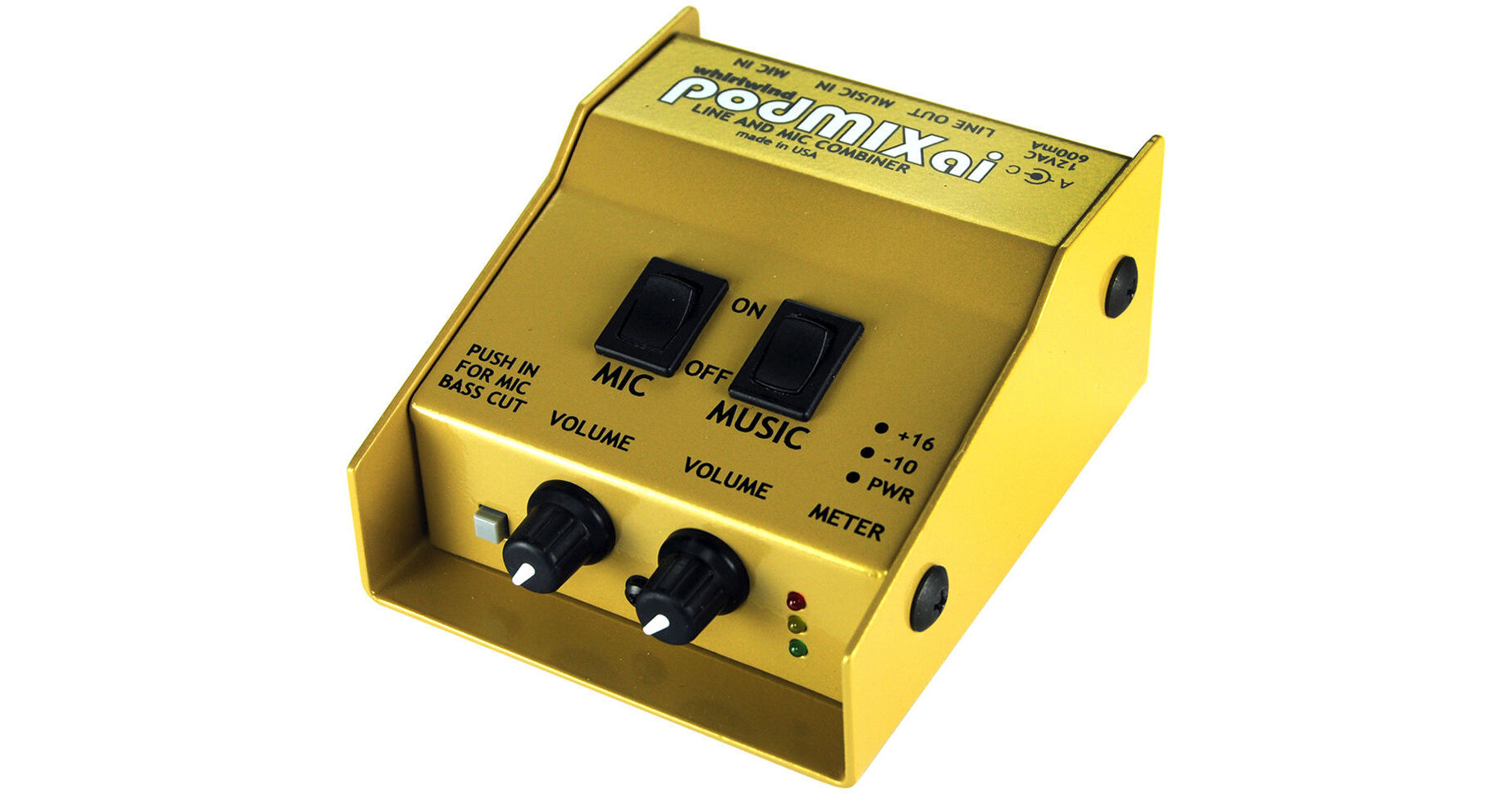 Whirlwind podMIXai Active Mic/Line Mixer PODMIXAI B&H Photo Video